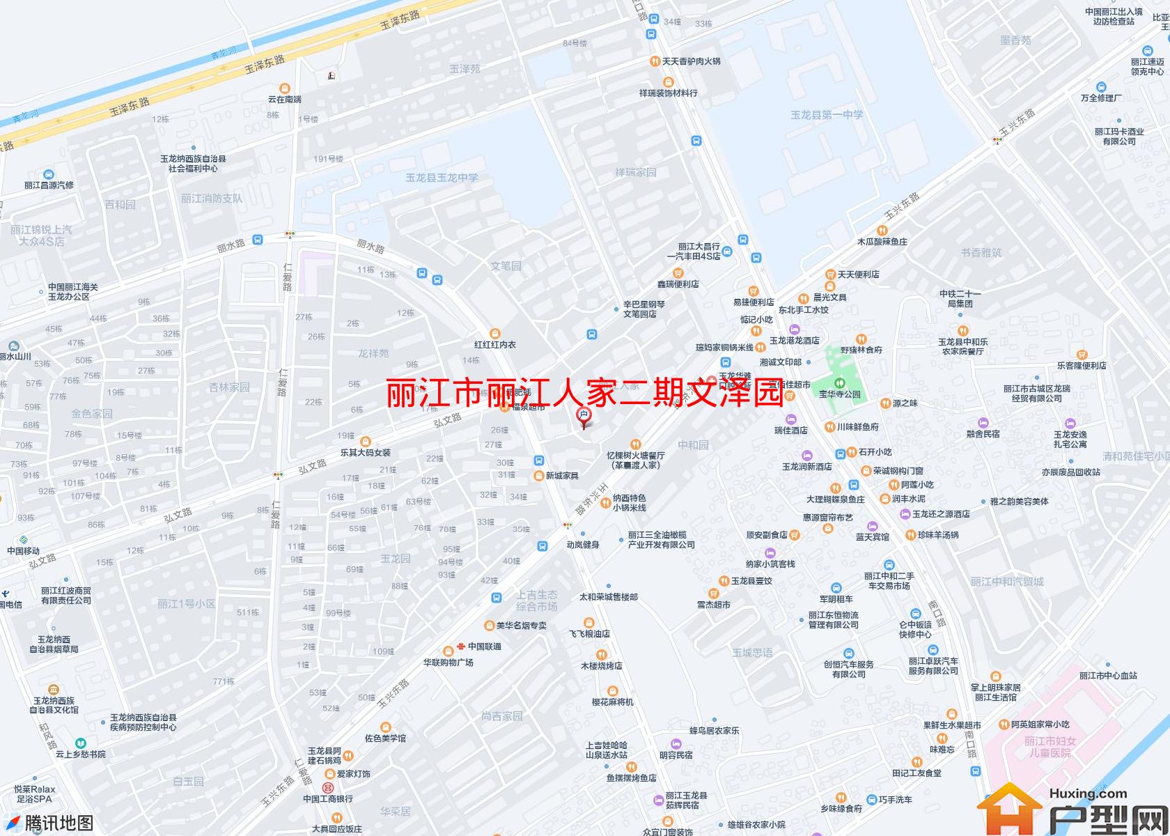 丽江人家二期文泽园小区 - 户型网