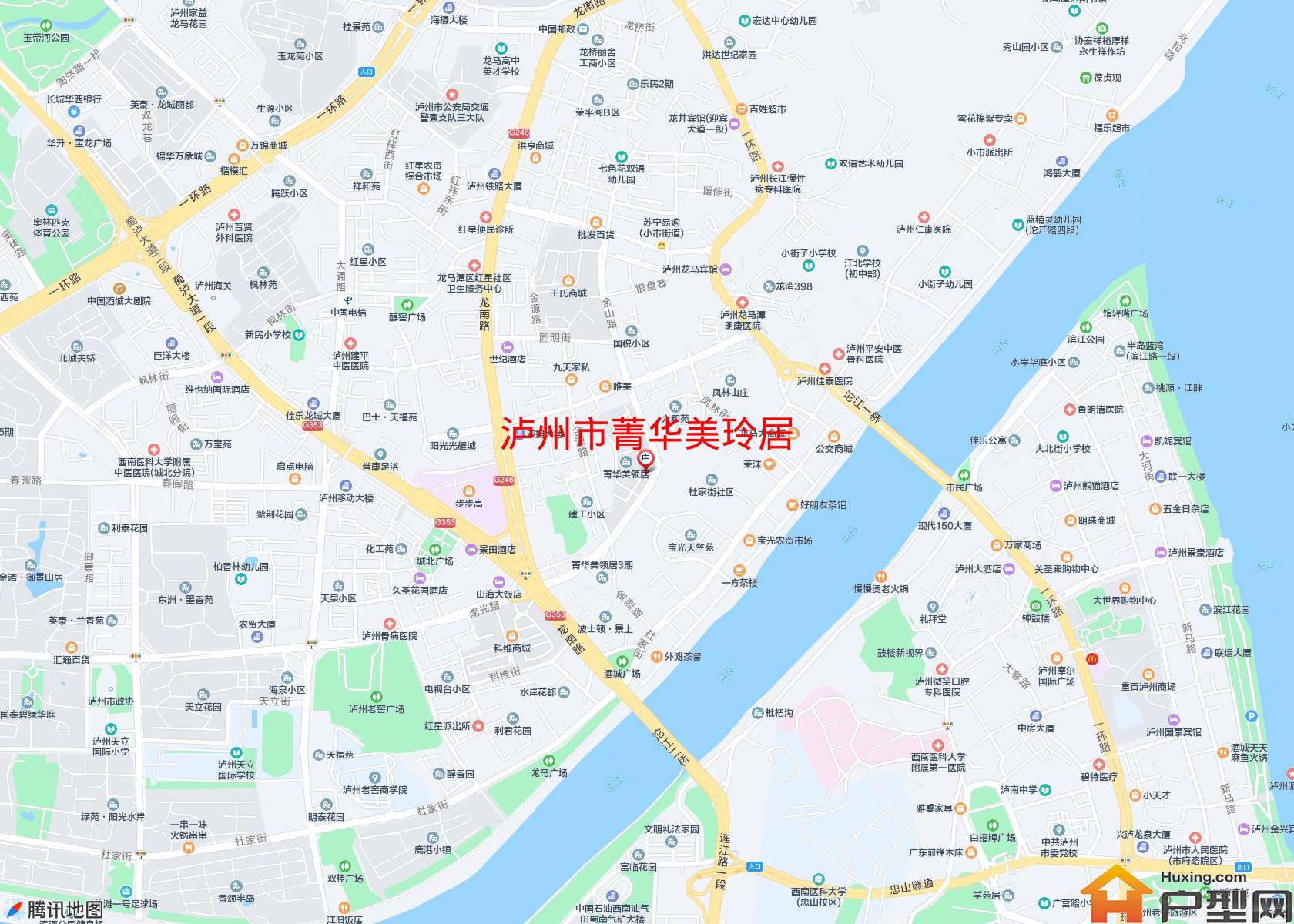 菁华美玲居小区 - 户型网