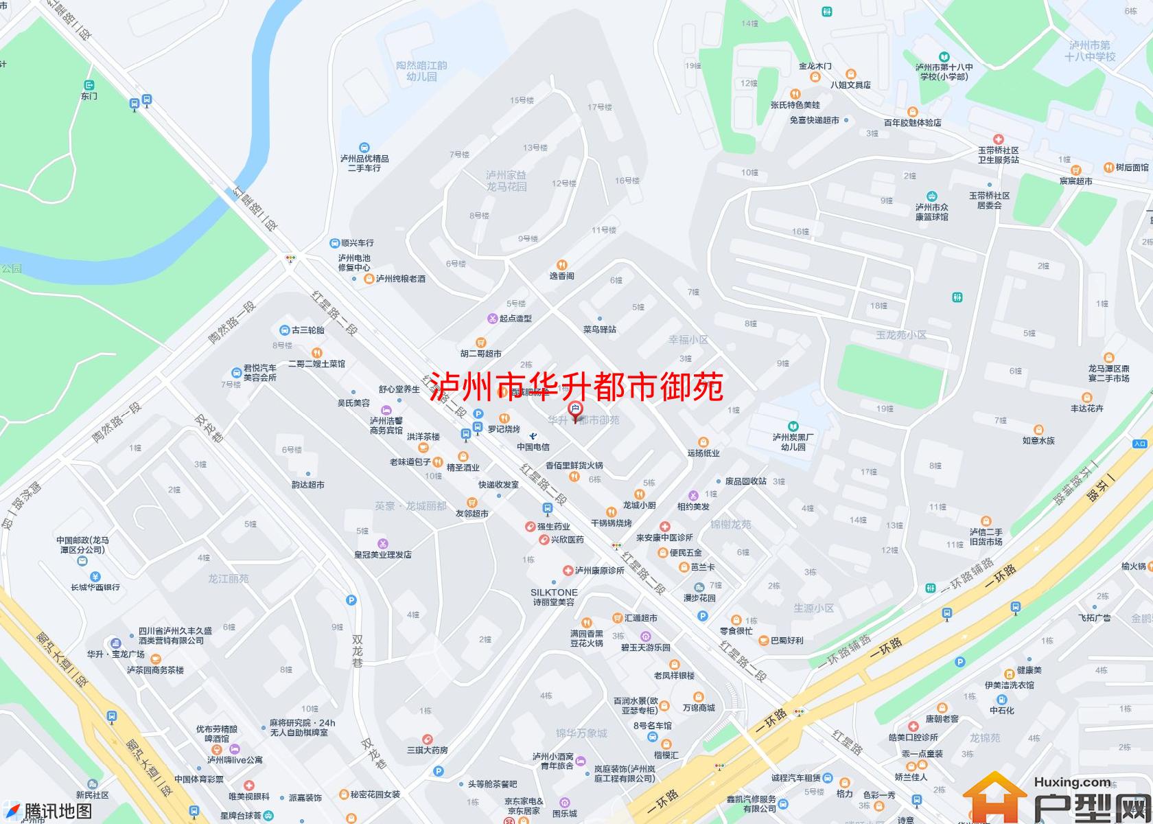 华升都市御苑小区 - 户型网