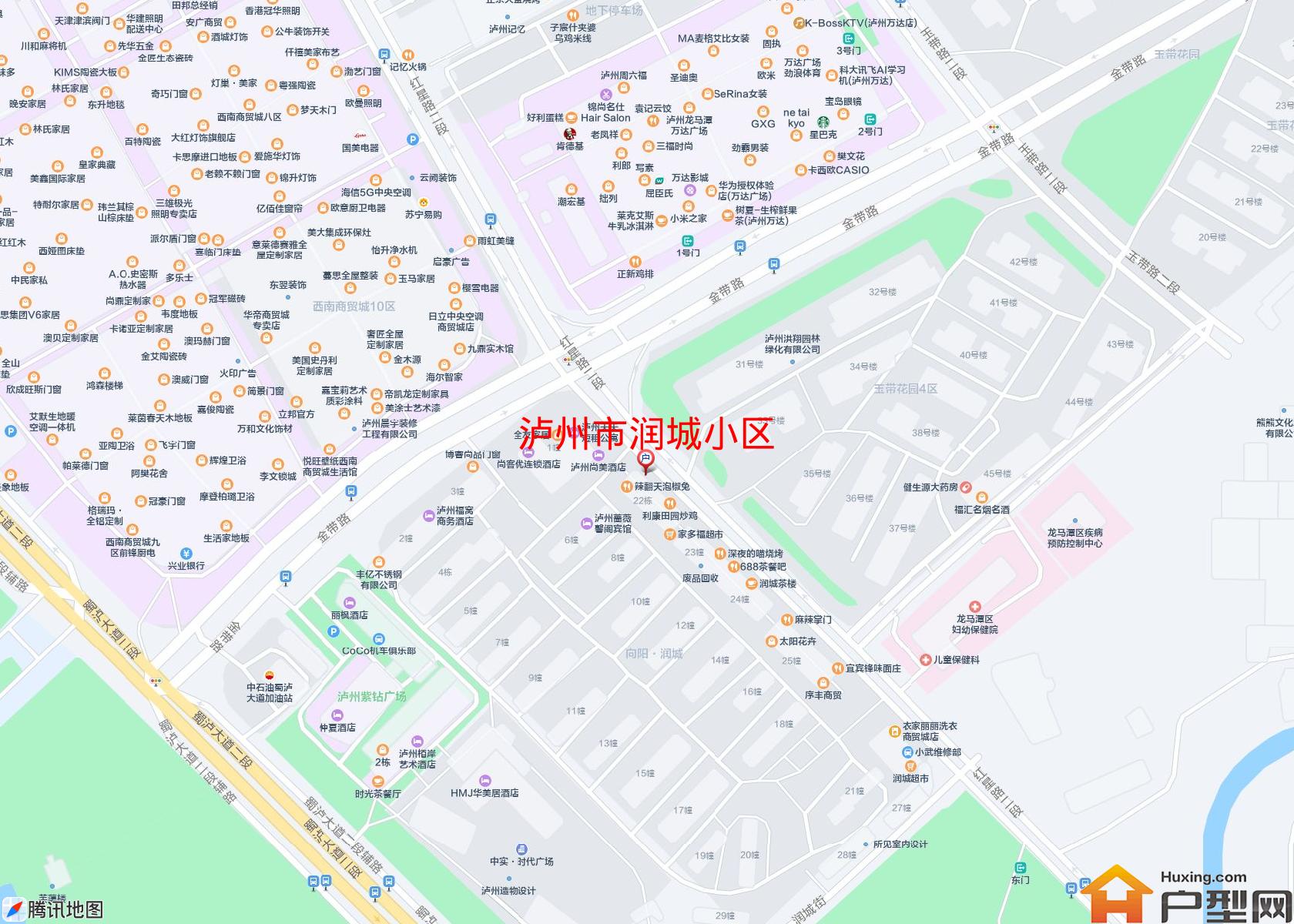 润城小区小区 - 户型网