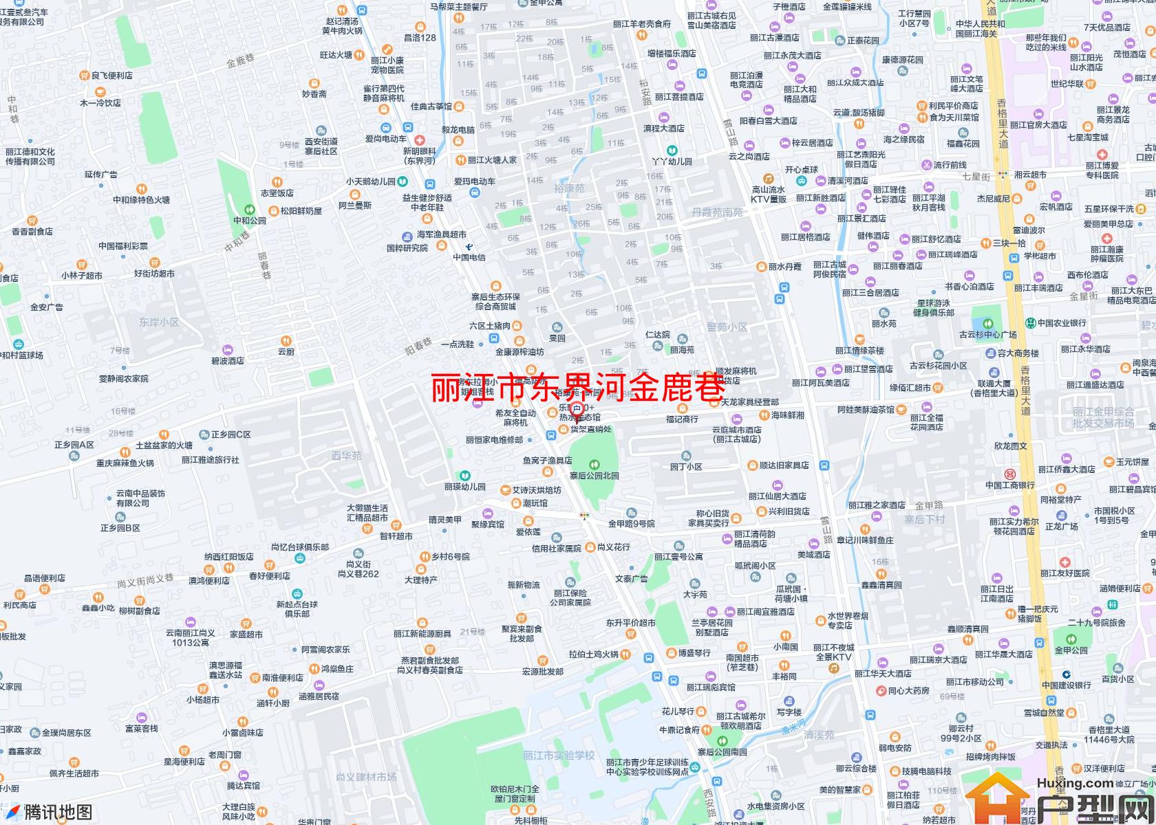 东界河金鹿巷小区 - 户型网