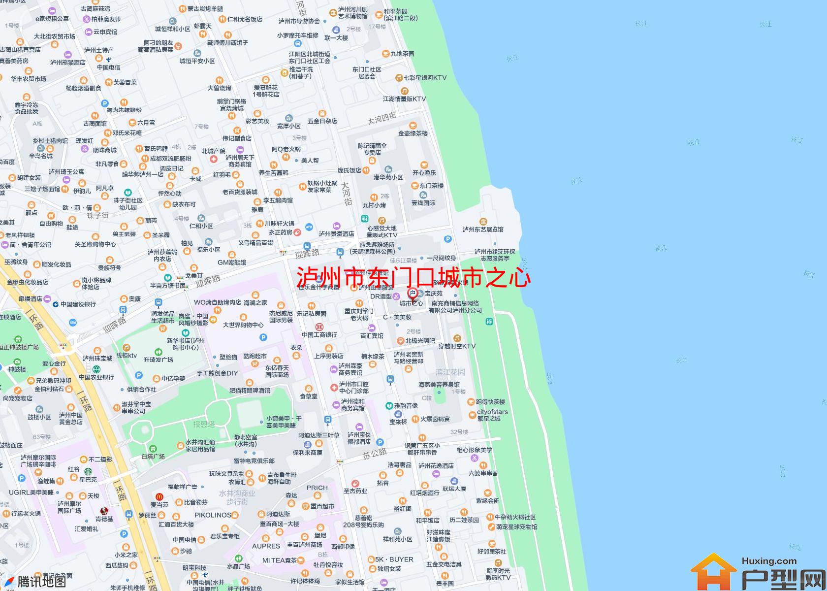 东门口城市之心小区 - 户型网