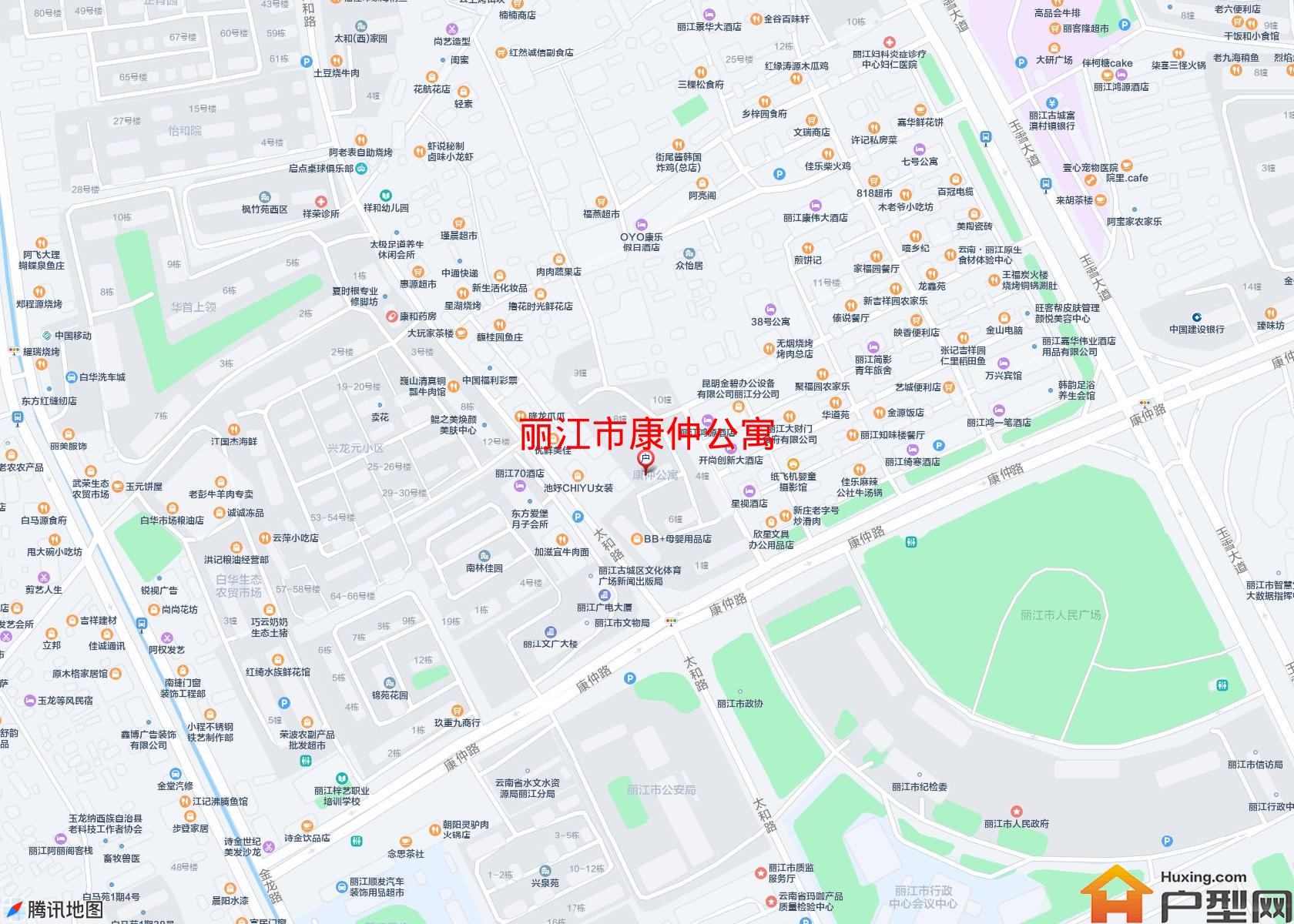 康仲公寓小区 - 户型网