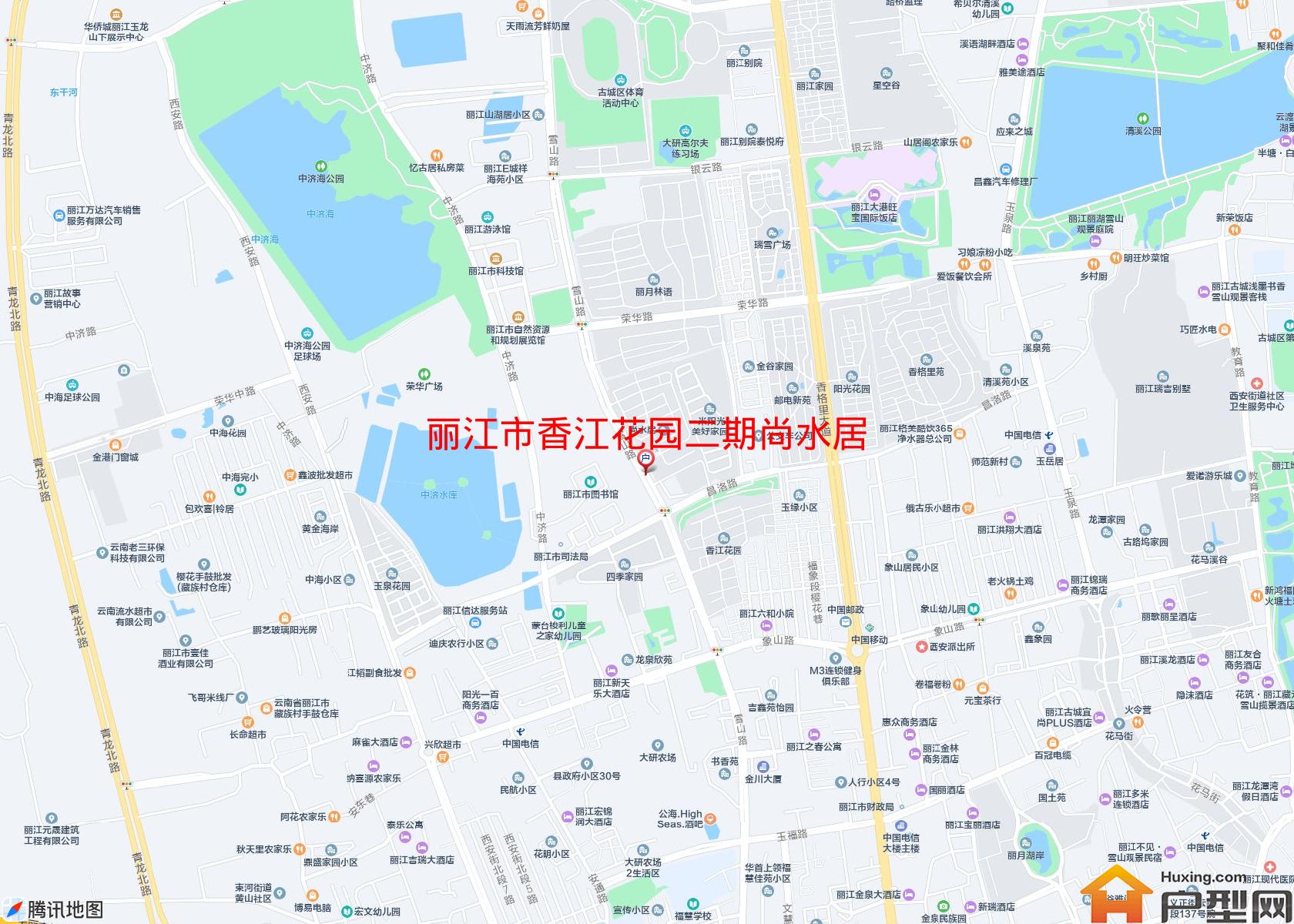 香江花园二期尚水居小区 - 户型网