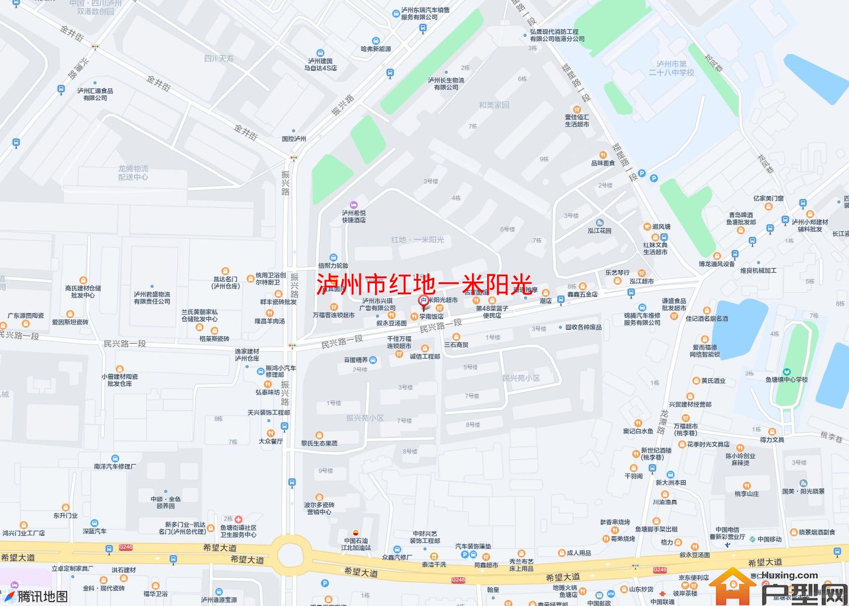 红地一米阳光小区 - 户型网