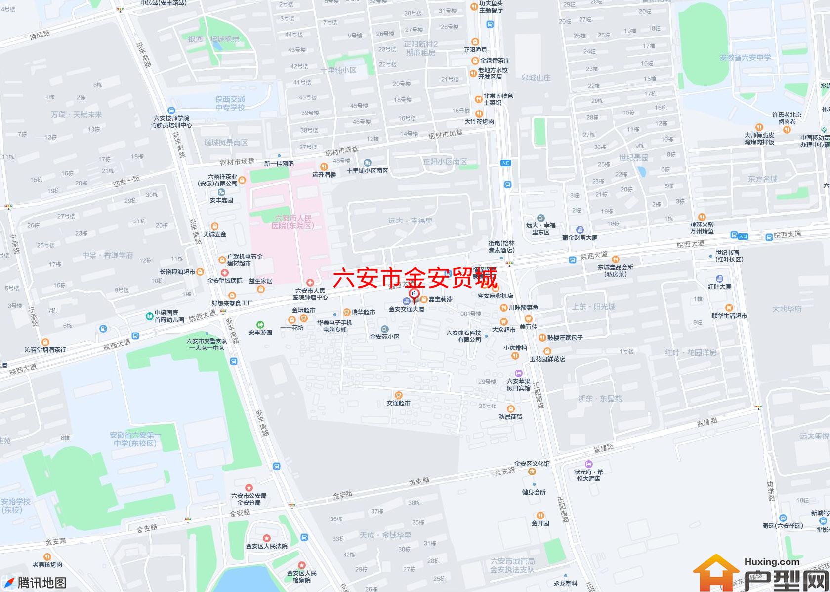 金安贸城小区 - 户型网