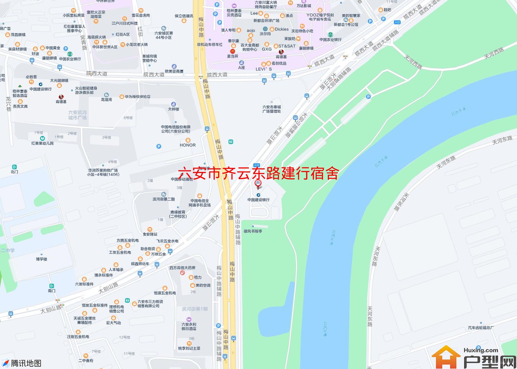 齐云东路建行宿舍小区 - 户型网