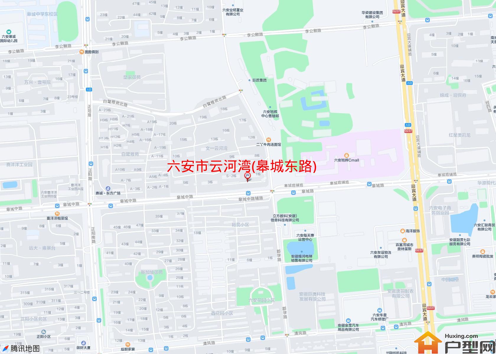 云河湾(皋城东路)小区 - 户型网