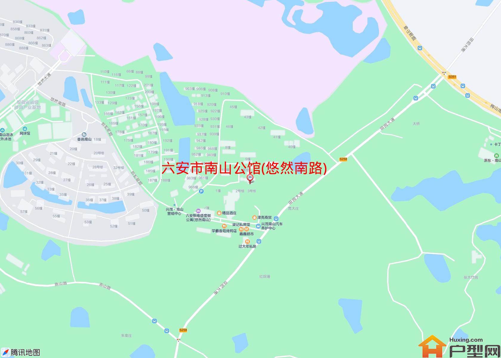 南山公馆(悠然南路)小区 - 户型网