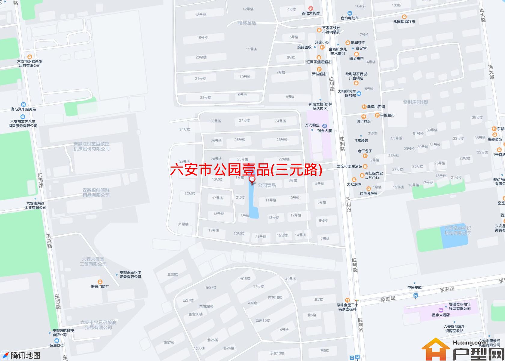 公园壹品(三元路)小区 - 户型网