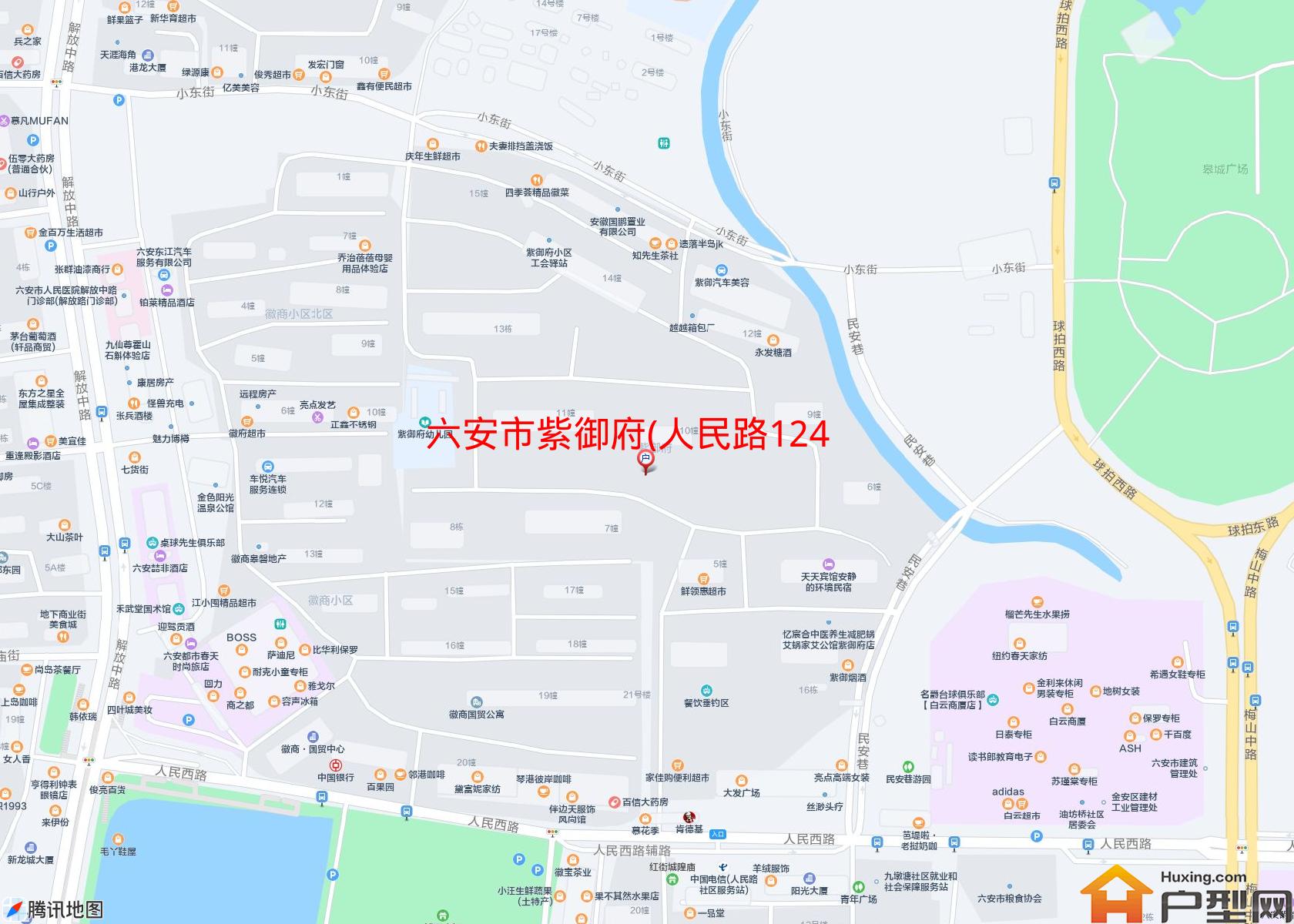 紫御府(人民路124号)小区 - 户型网