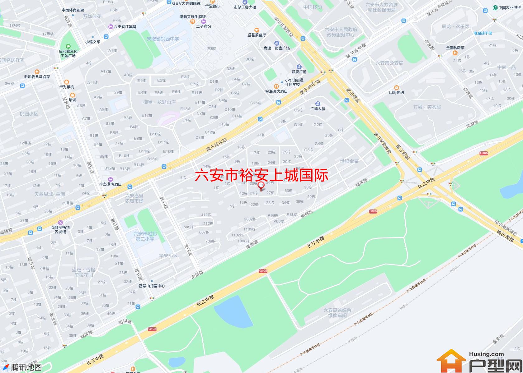 裕安上城国际小区 - 户型网