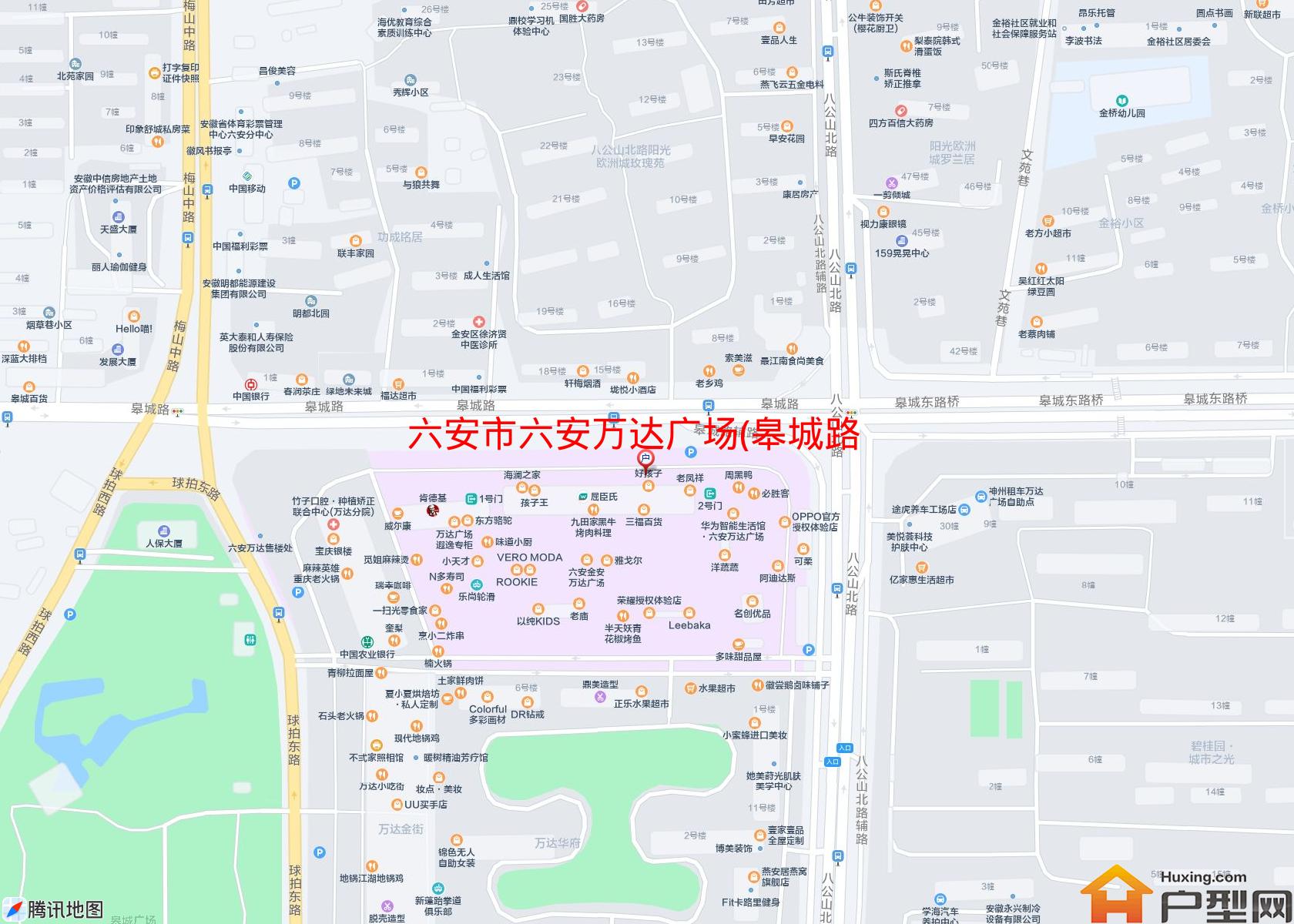 六安万达广场(皋城路)小区 - 户型网