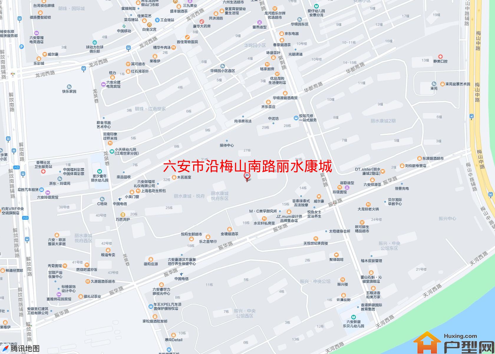 沿梅山南路丽水康城小区 - 户型网