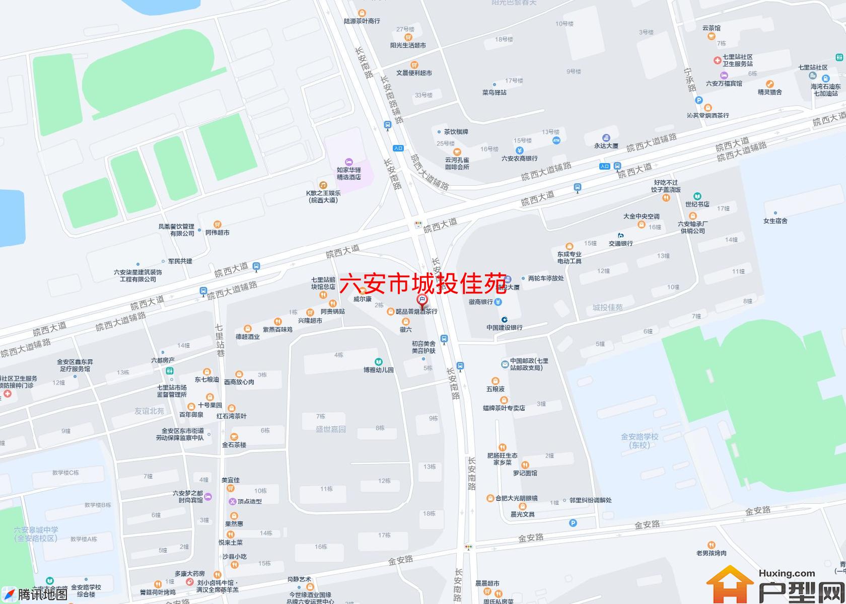 城投佳苑小区 - 户型网