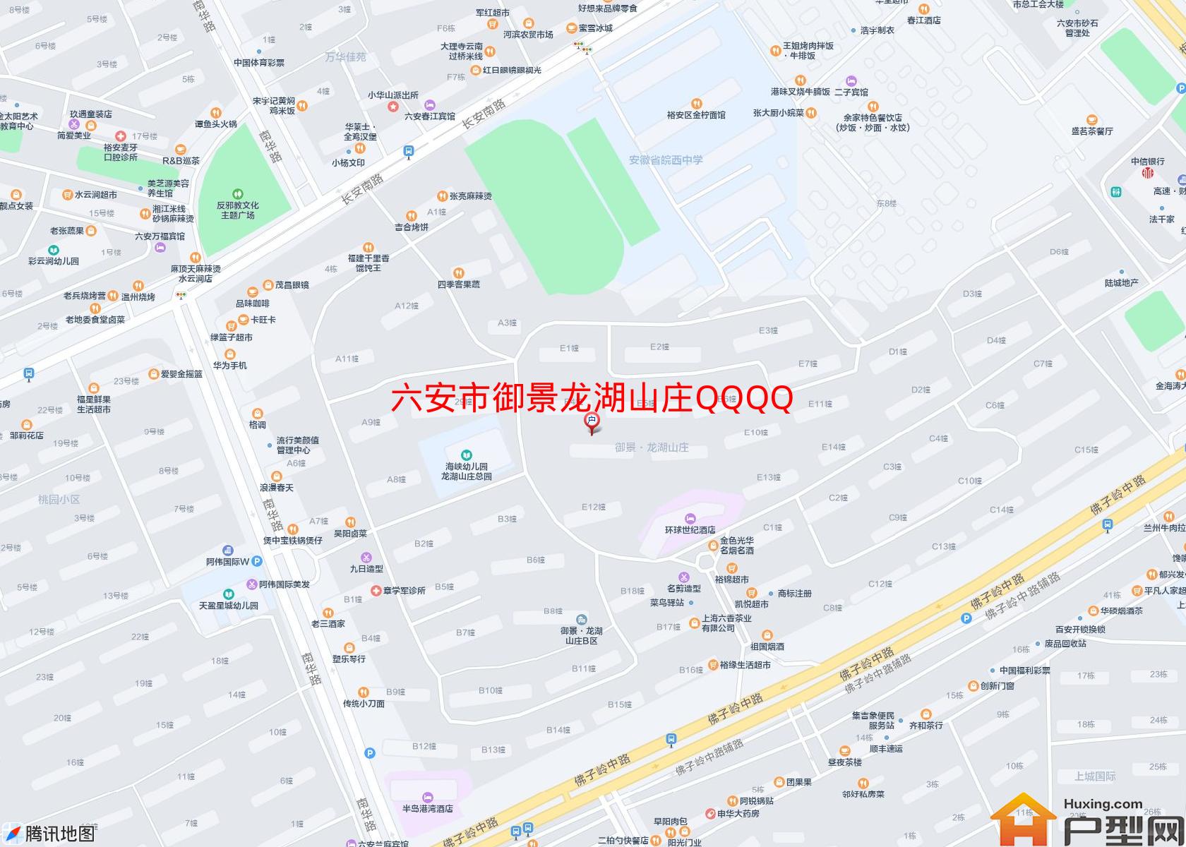御景龙湖山庄QQQQ小区 - 户型网