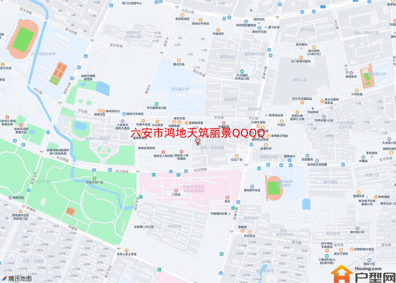 鸿地天筑丽景QQQQ小区 - 户型网