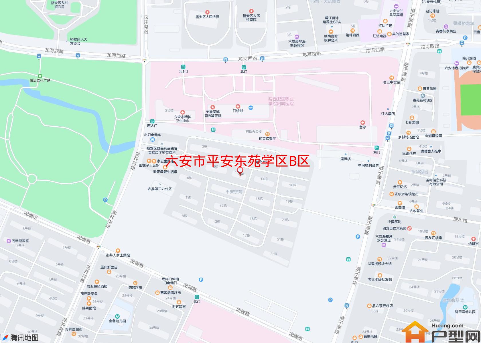 平安东苑学区B区小区 - 户型网