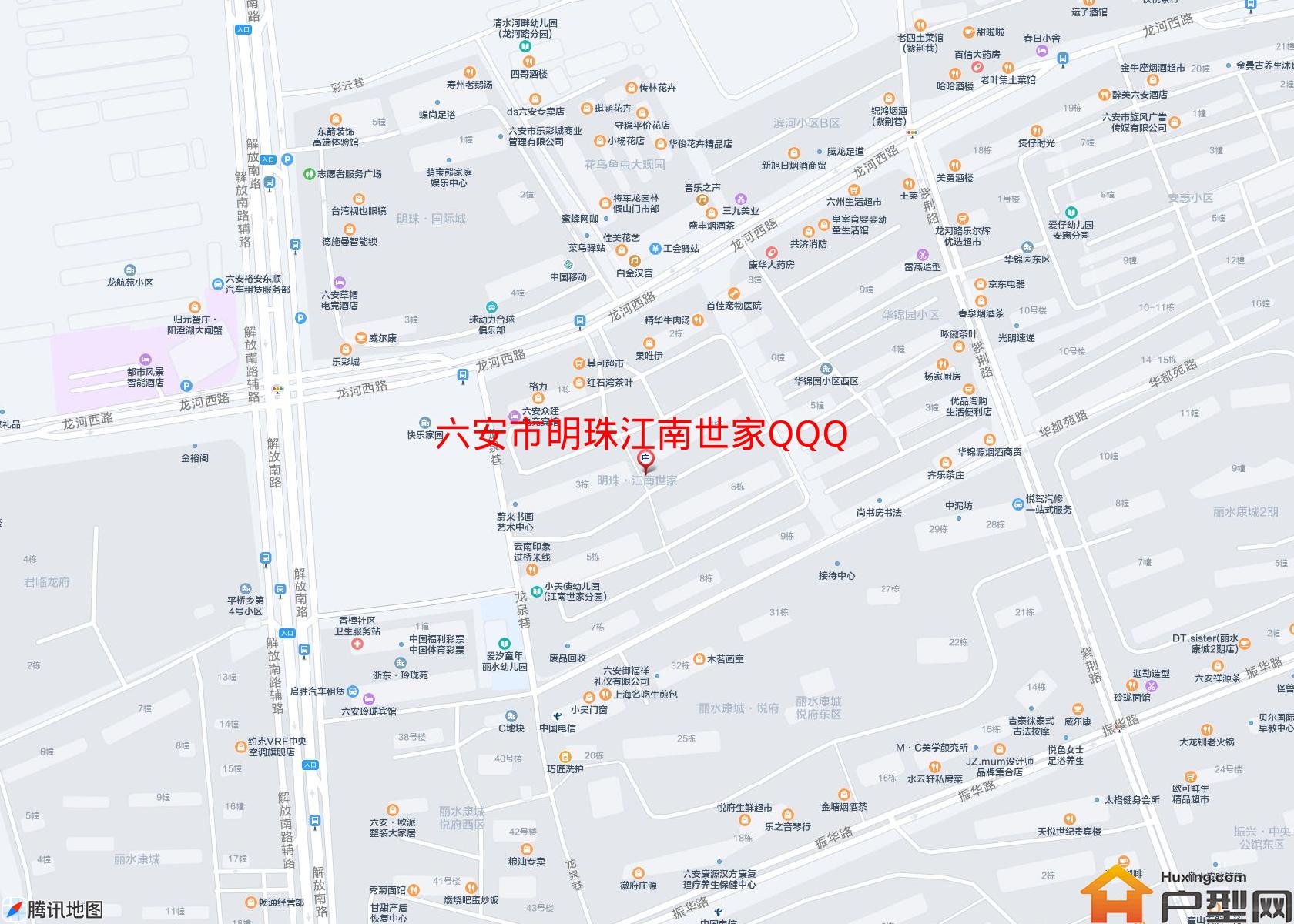 明珠江南世家QQQ小区 - 户型网