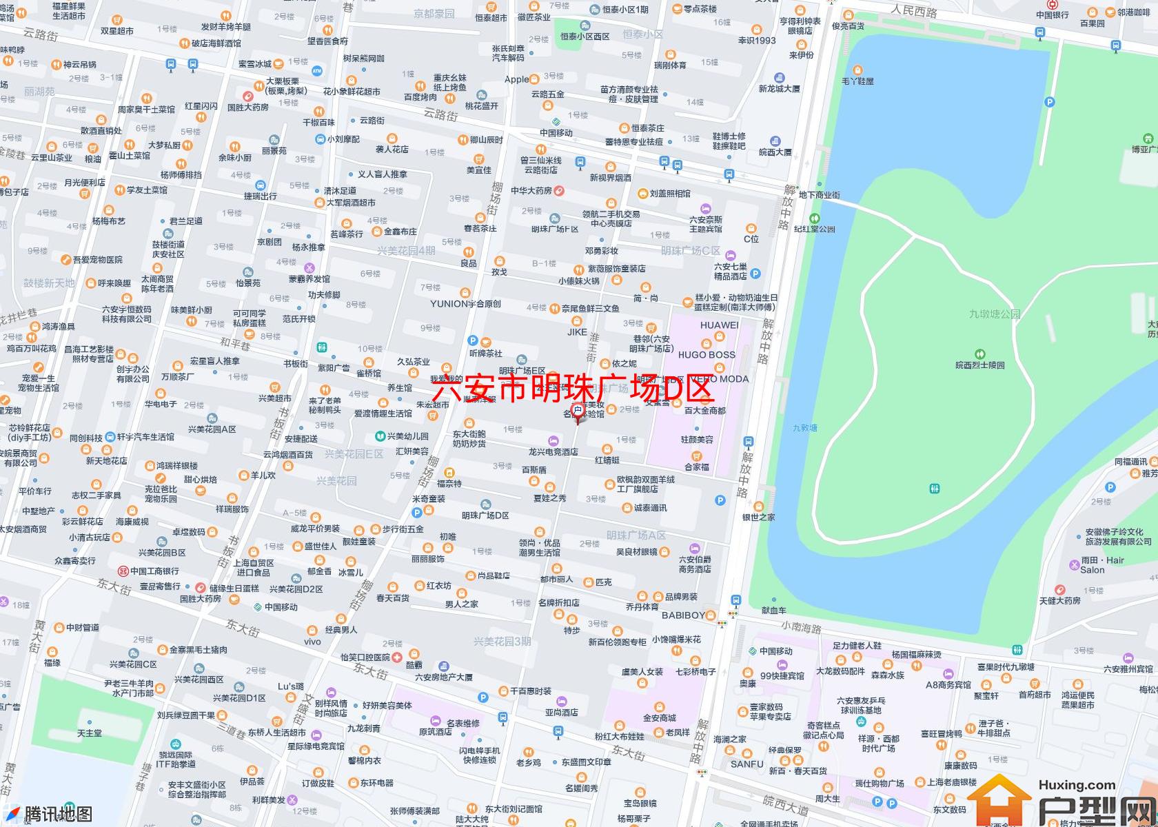 明珠广场D区小区 - 户型网