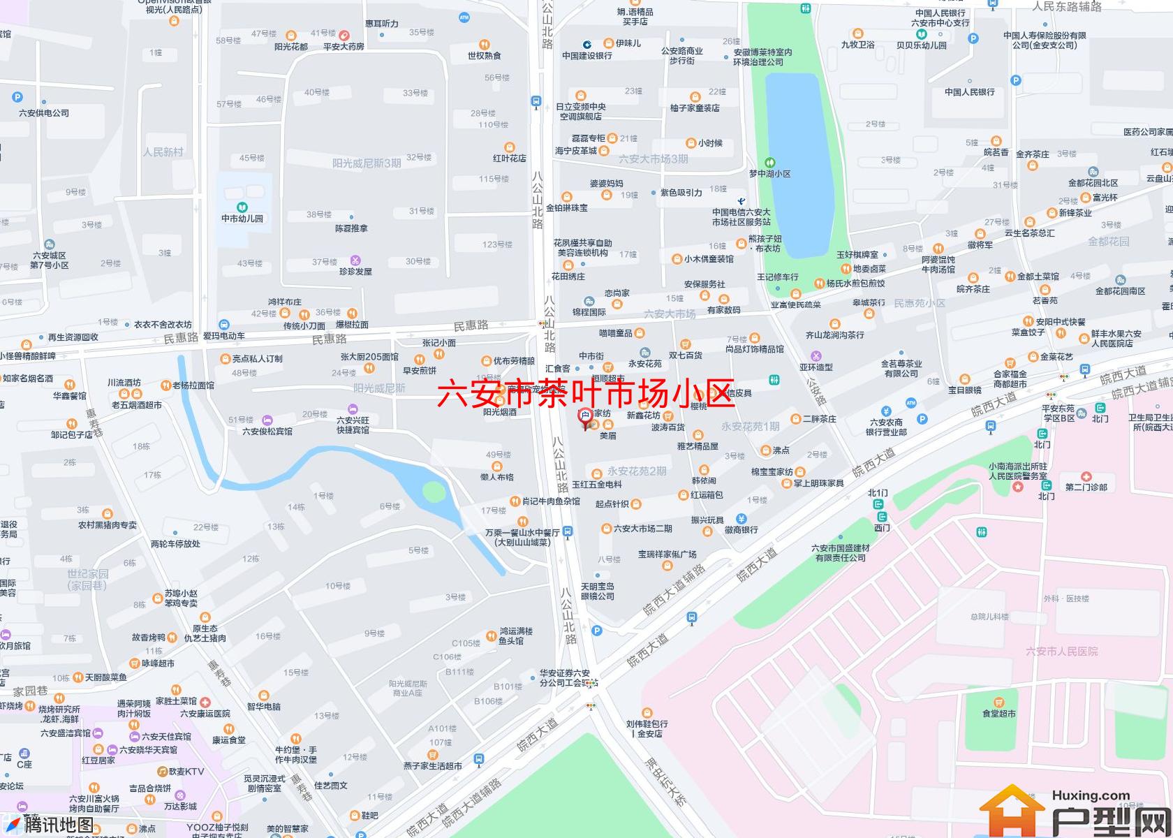茶叶市场小区小区 - 户型网
