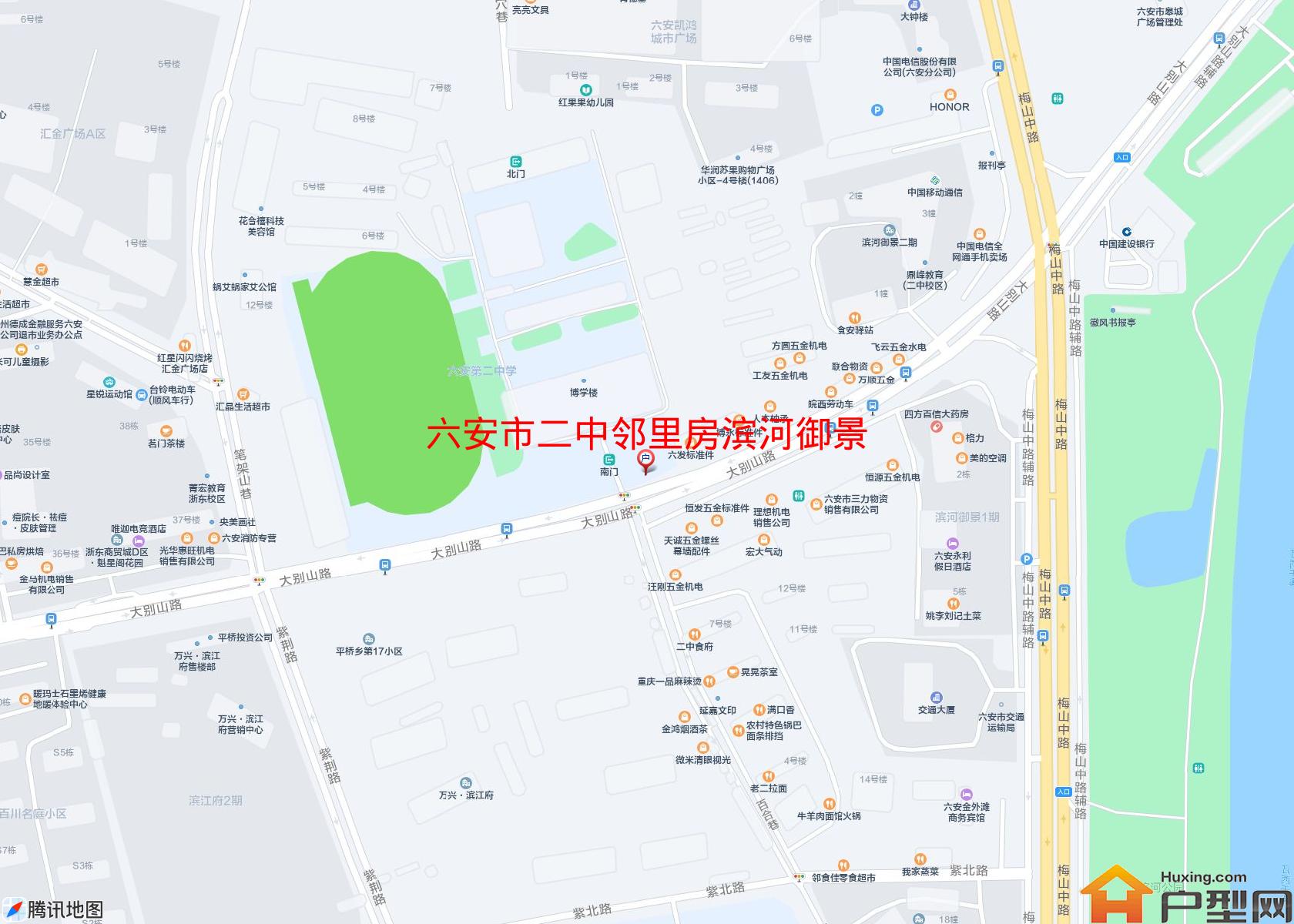 二中邻里房滨河御景小区 - 户型网