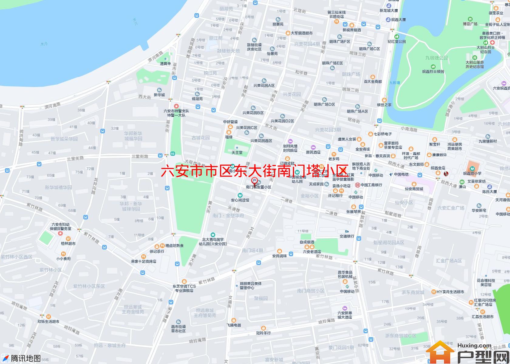 市区东大街南门塔小区小区 - 户型网