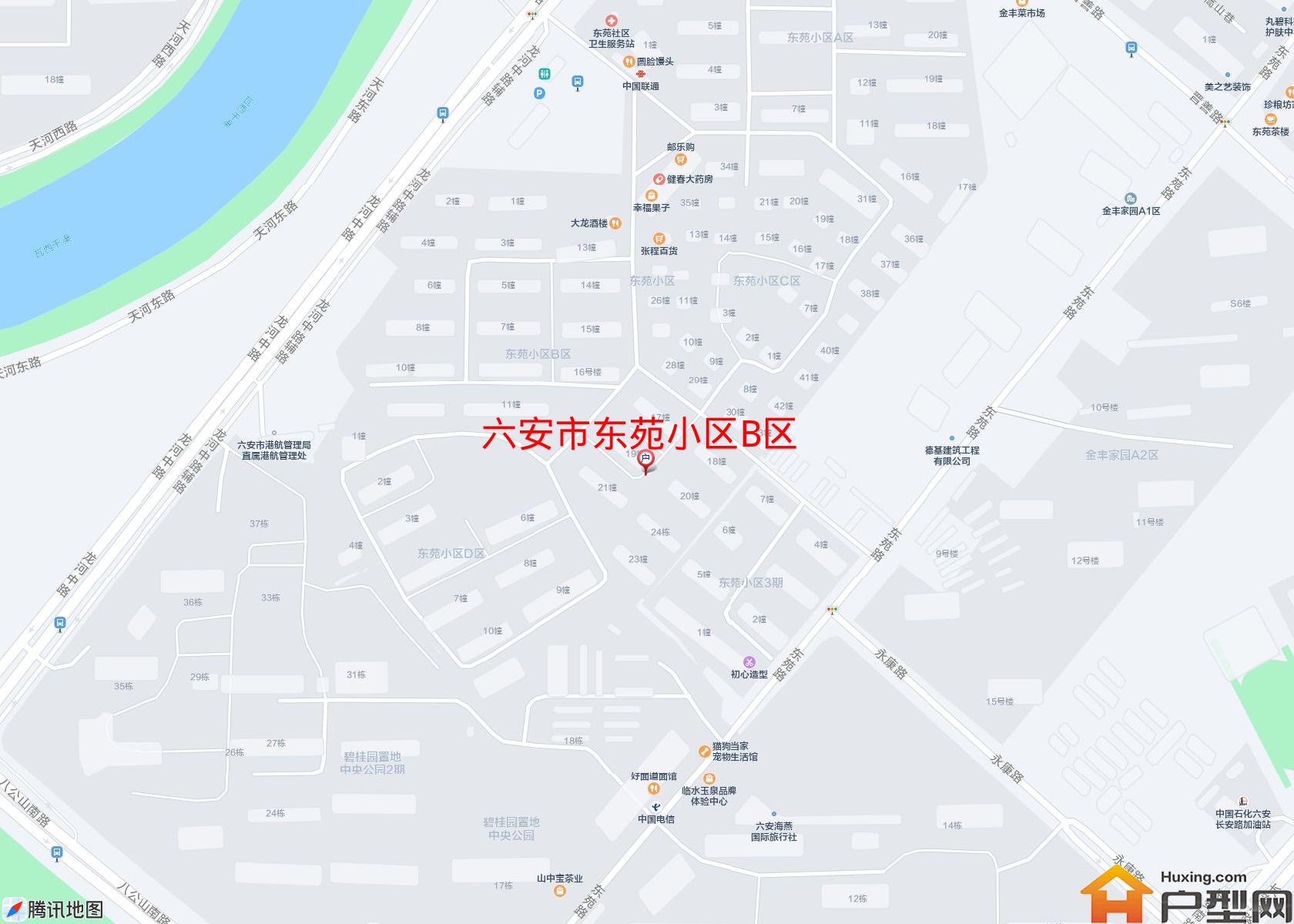 东苑小区B区小区 - 户型网