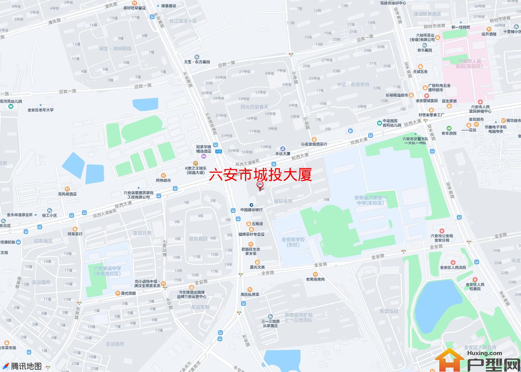 城投大厦小区 - 户型网