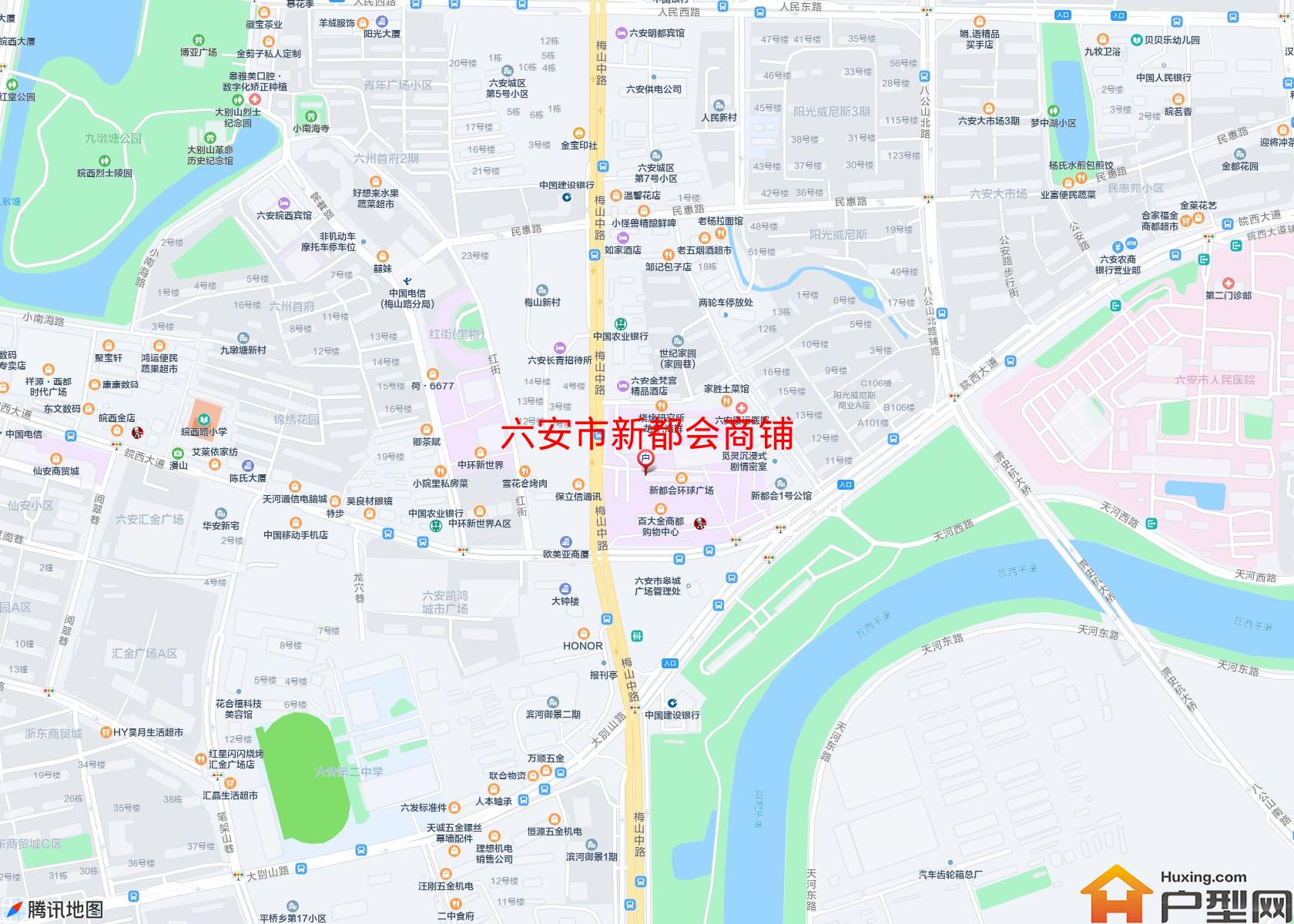 新都会商铺小区 - 户型网