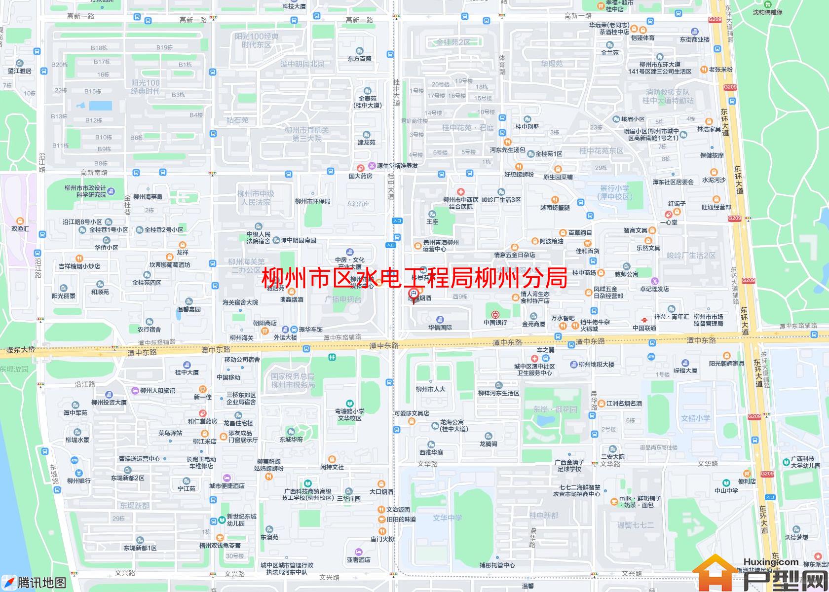 区水电工程局柳州分局宿舍小区 - 户型网