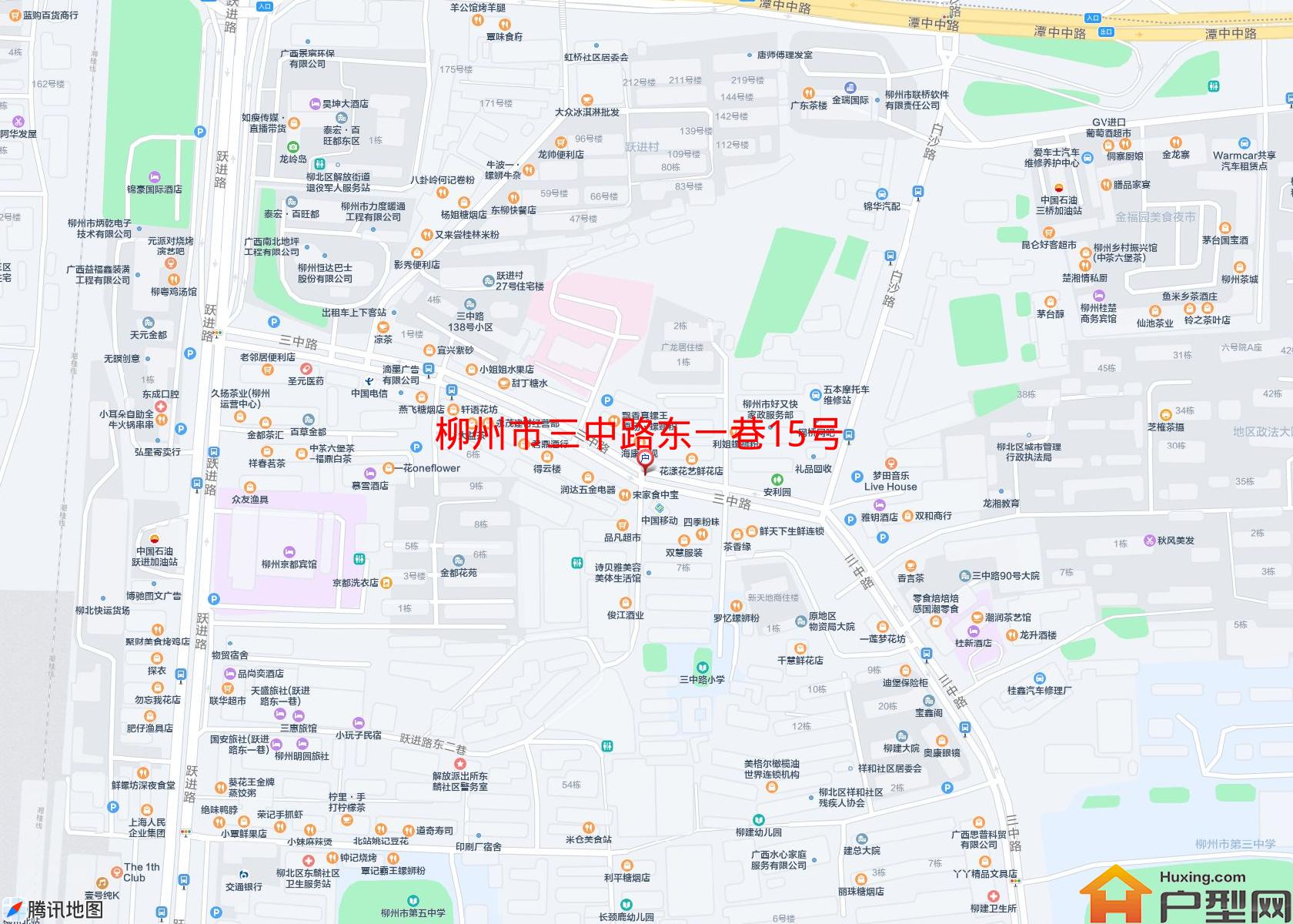 三中路东一巷15号小区 - 户型网