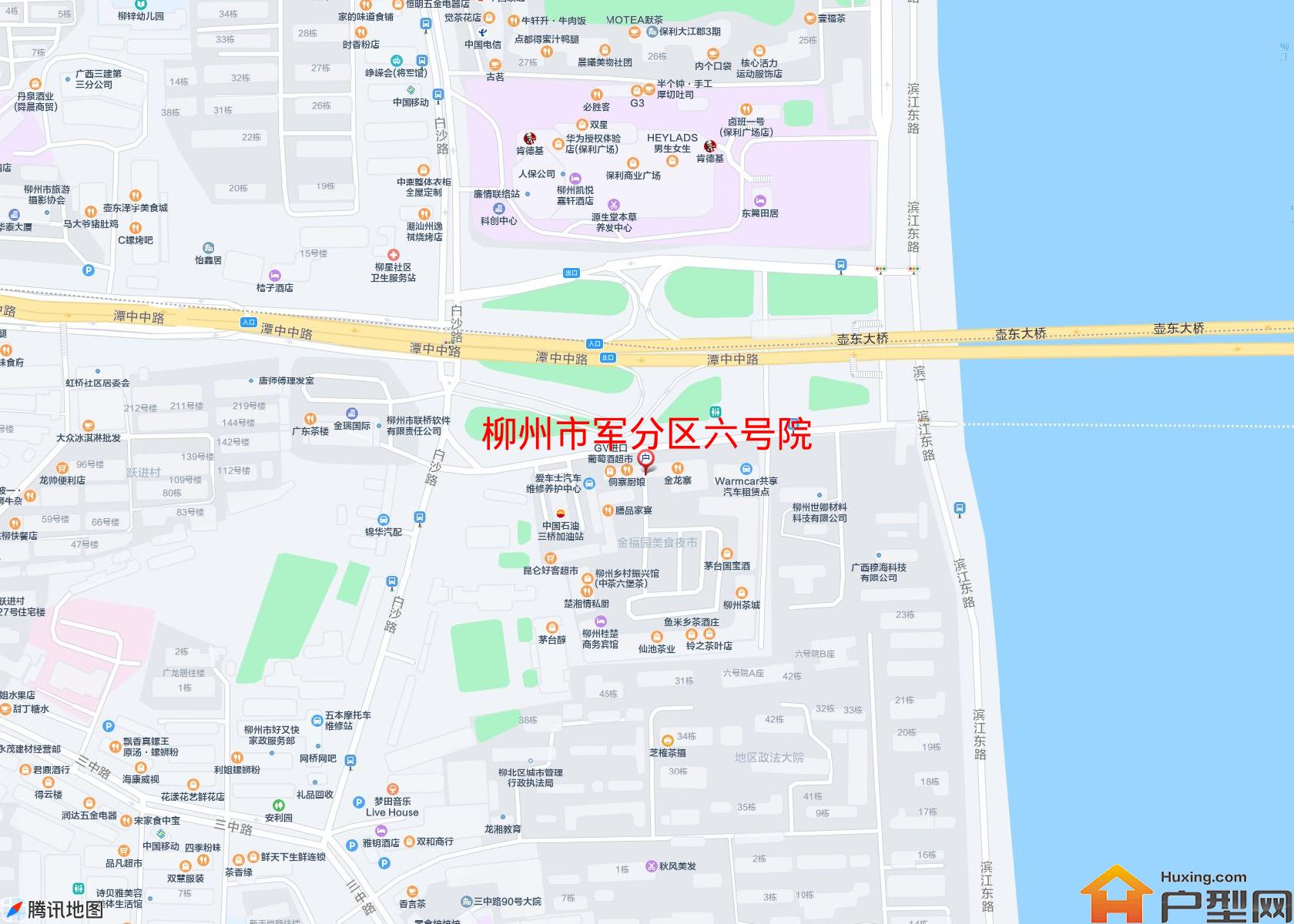 军分区六号院小区 - 户型网