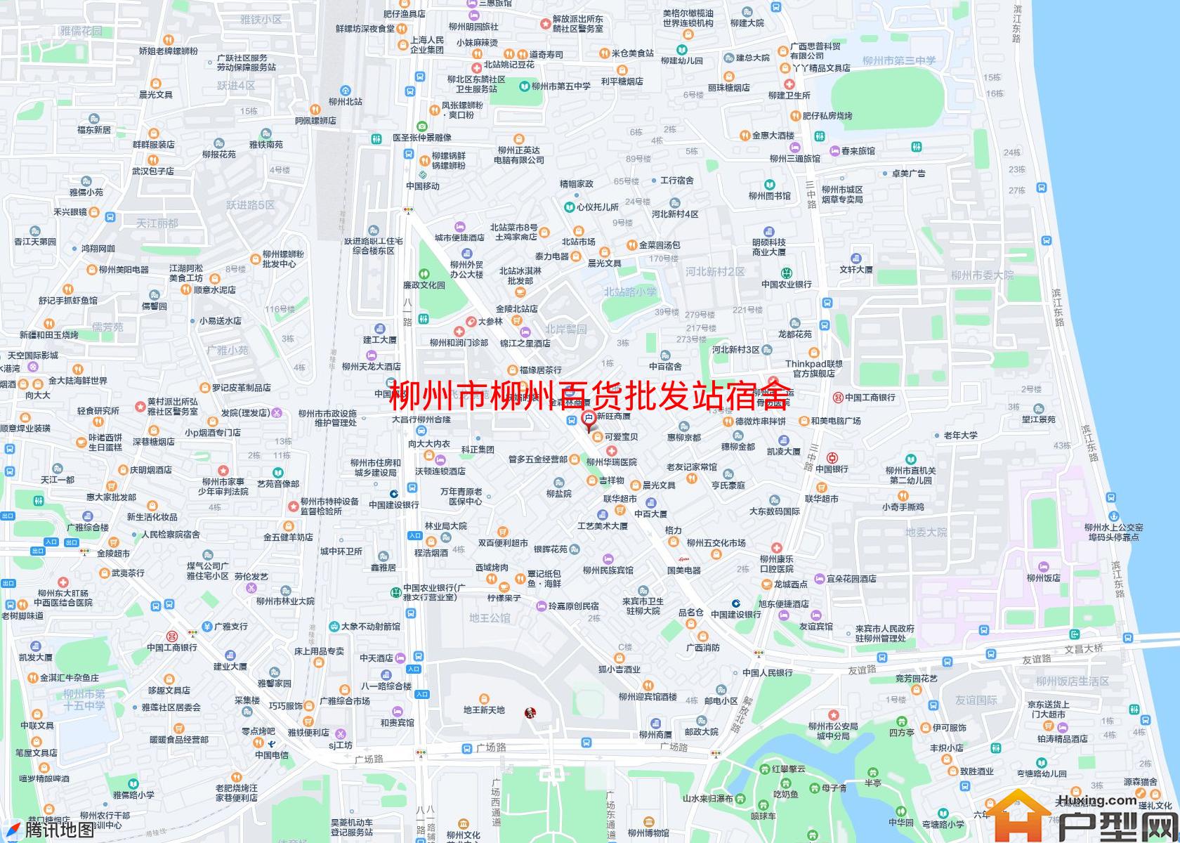 柳州百货批发站宿舍小区 - 户型网