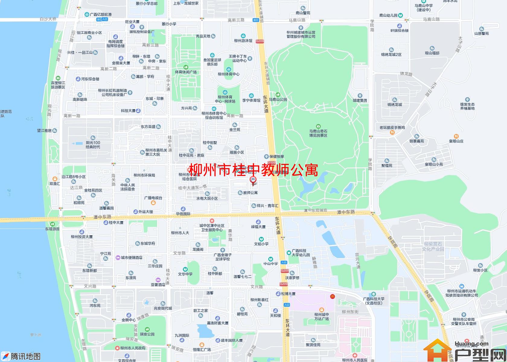 桂中教师公寓小区 - 户型网
