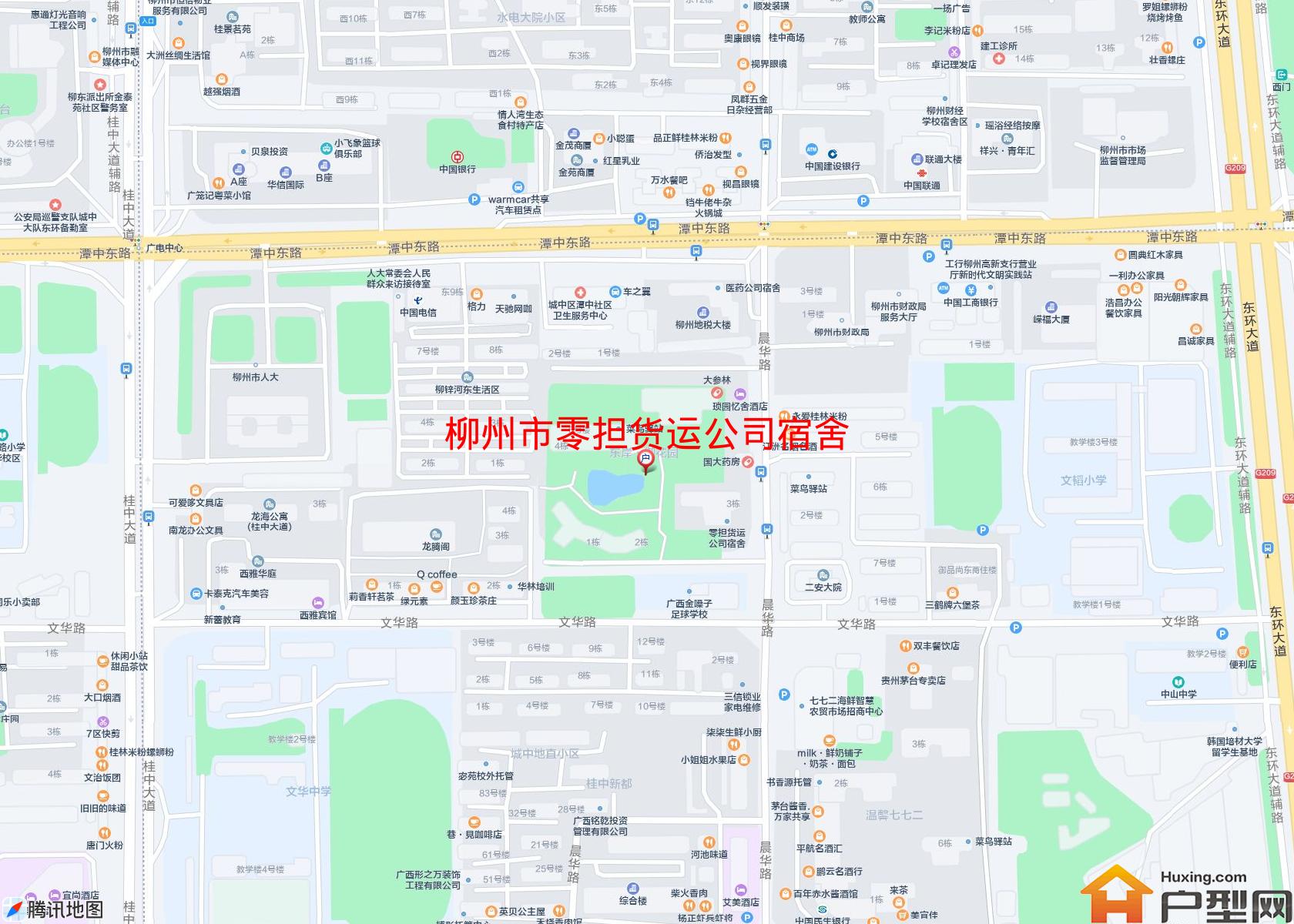 零担货运公司宿舍小区 - 户型网