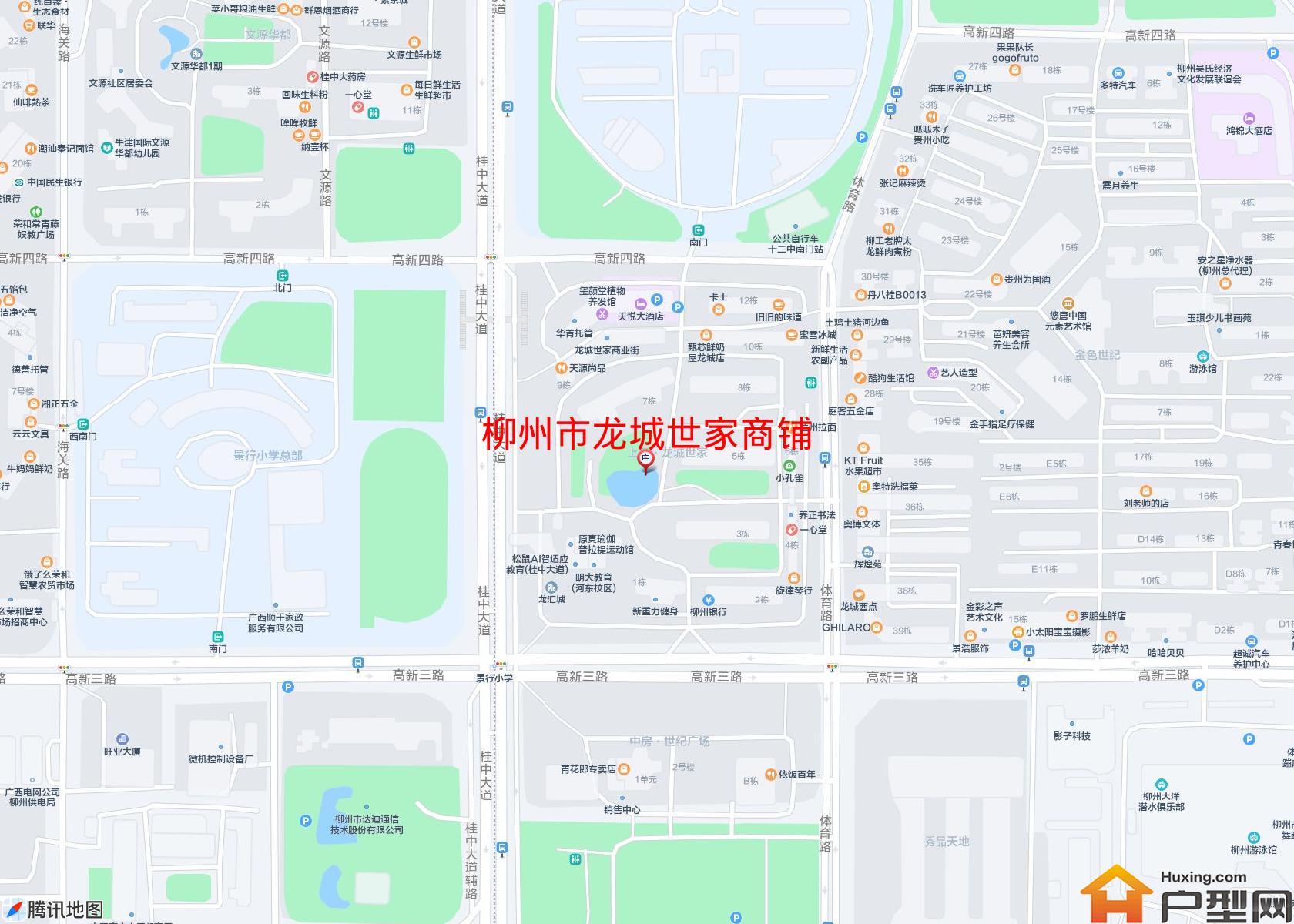龙城世家商铺小区 - 户型网