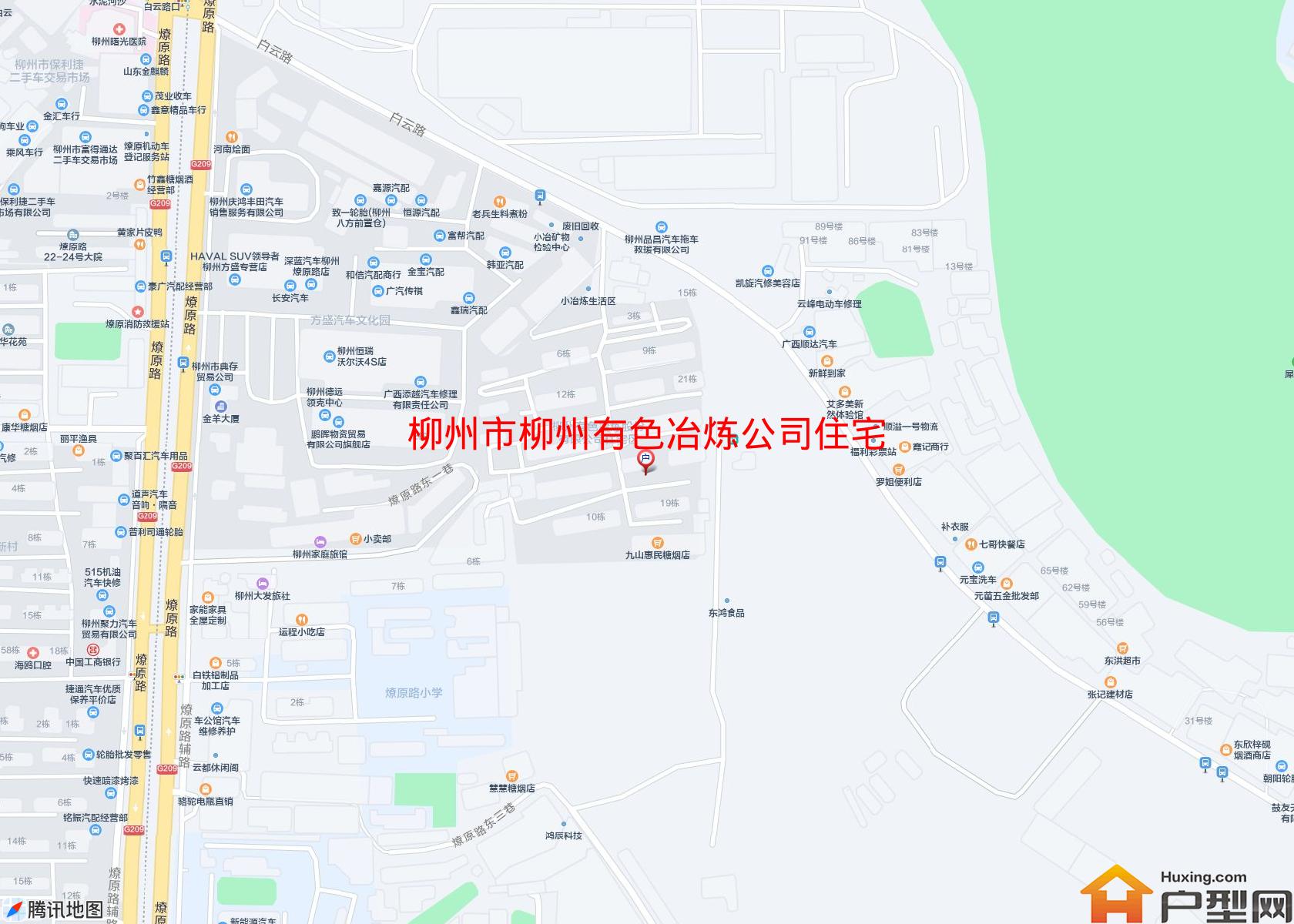 柳州有色冶炼公司住宅区小区 - 户型网