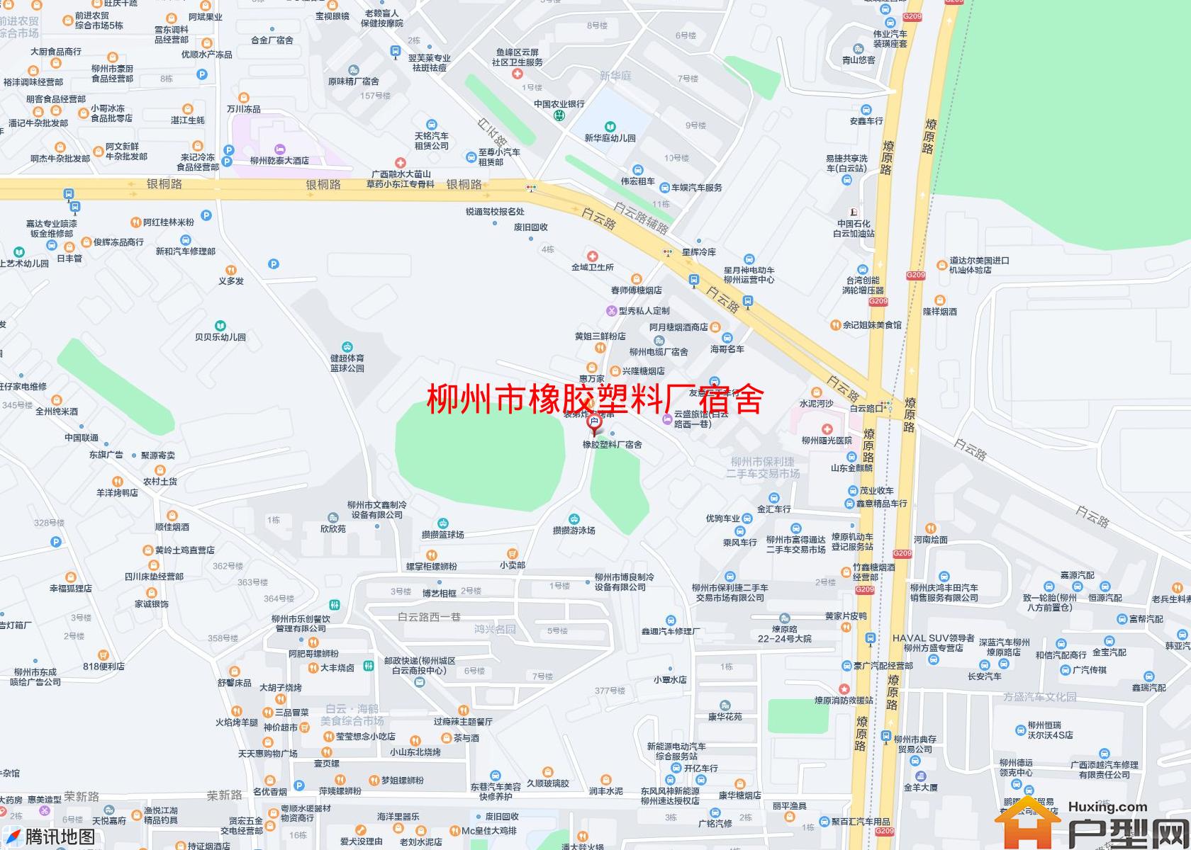 橡胶塑料厂宿舍小区 - 户型网