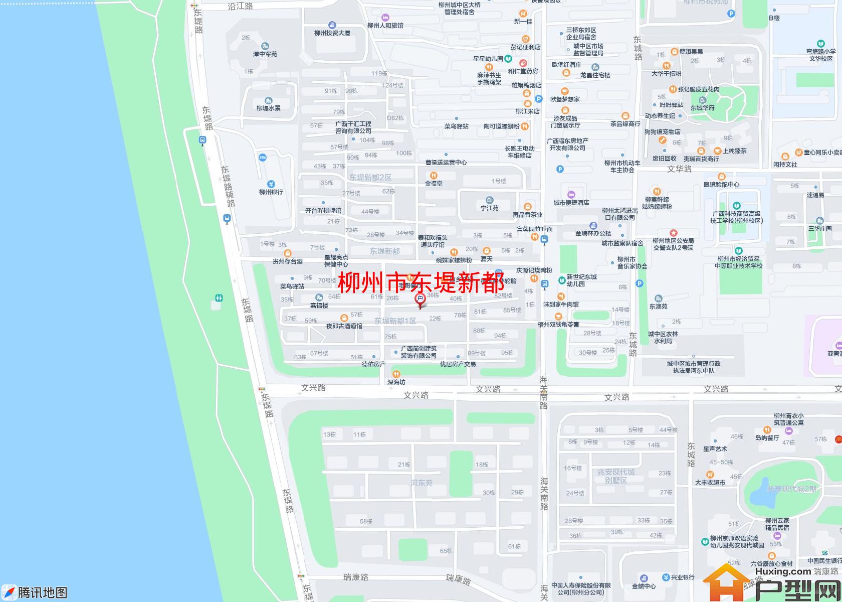 东堤新都小区 - 户型网