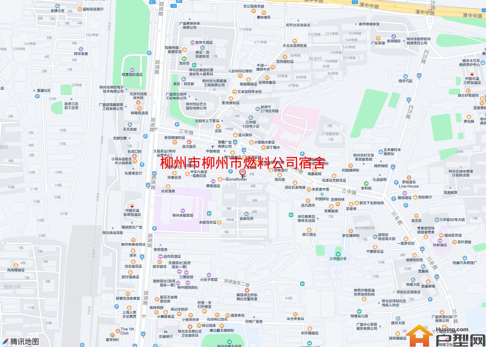 柳州市燃料公司宿舍小区 - 户型网