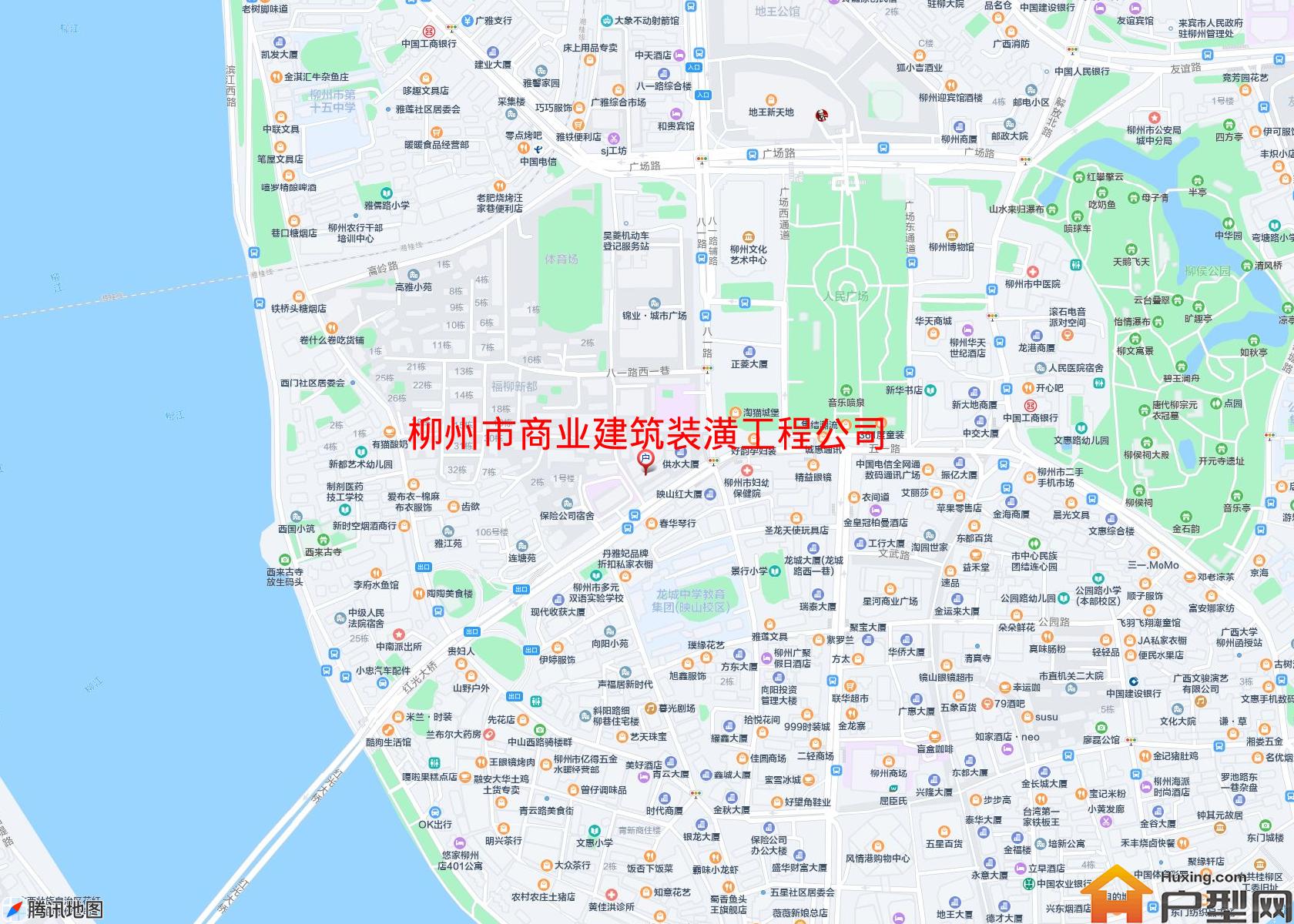商业建筑装潢工程公司宿舍小区 - 户型网