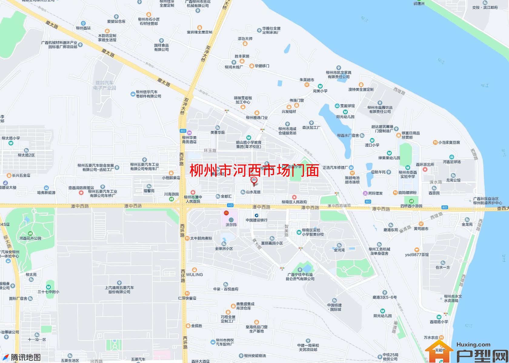 河西市场门面小区 - 户型网