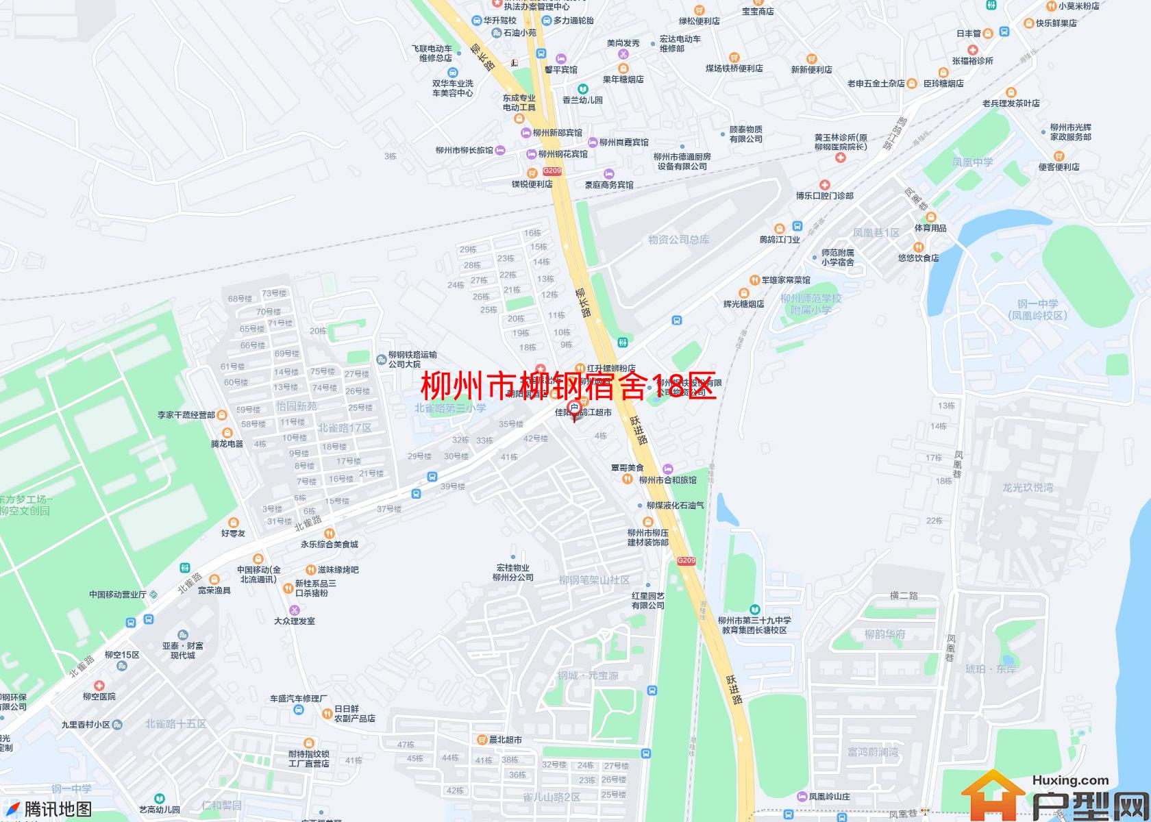 柳钢宿舍18区小区 - 户型网