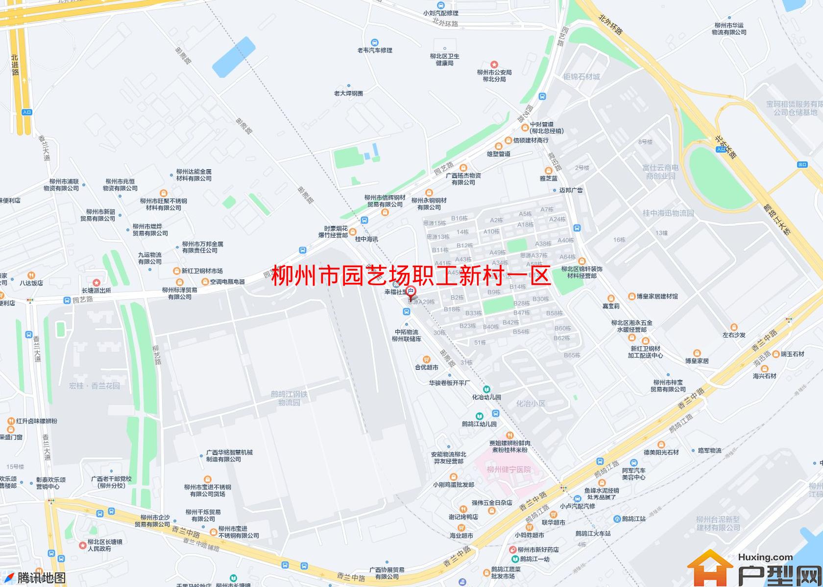 园艺场职工新村一区小区 - 户型网
