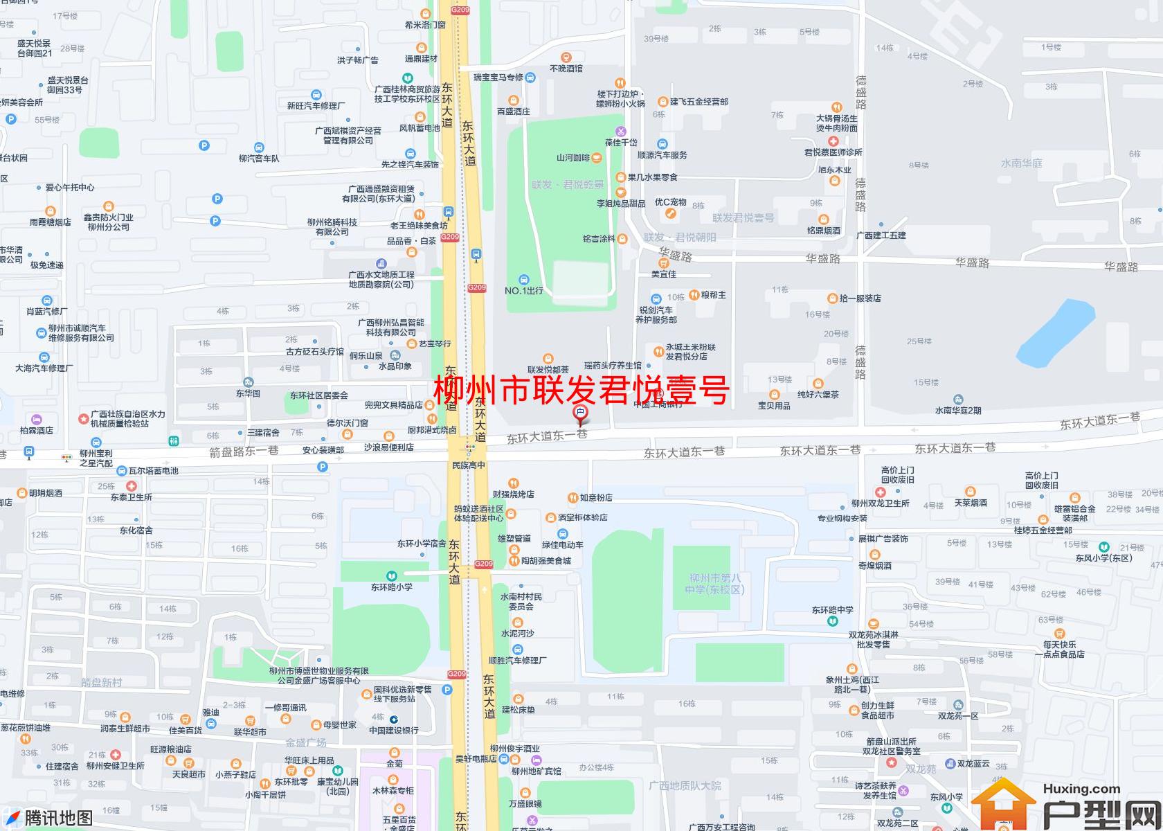 联发君悦壹号小区 - 户型网