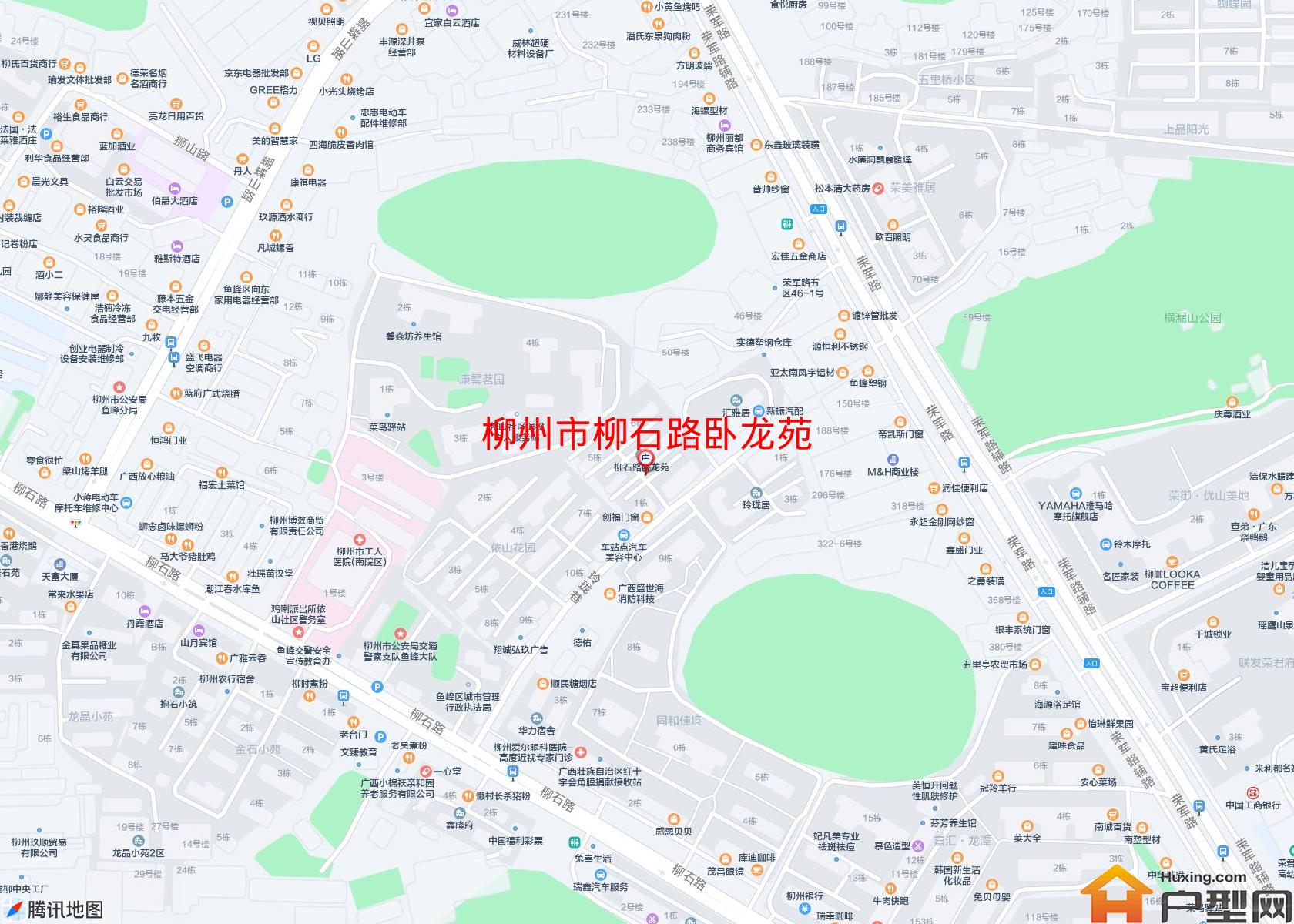 柳石路卧龙苑小区 - 户型网