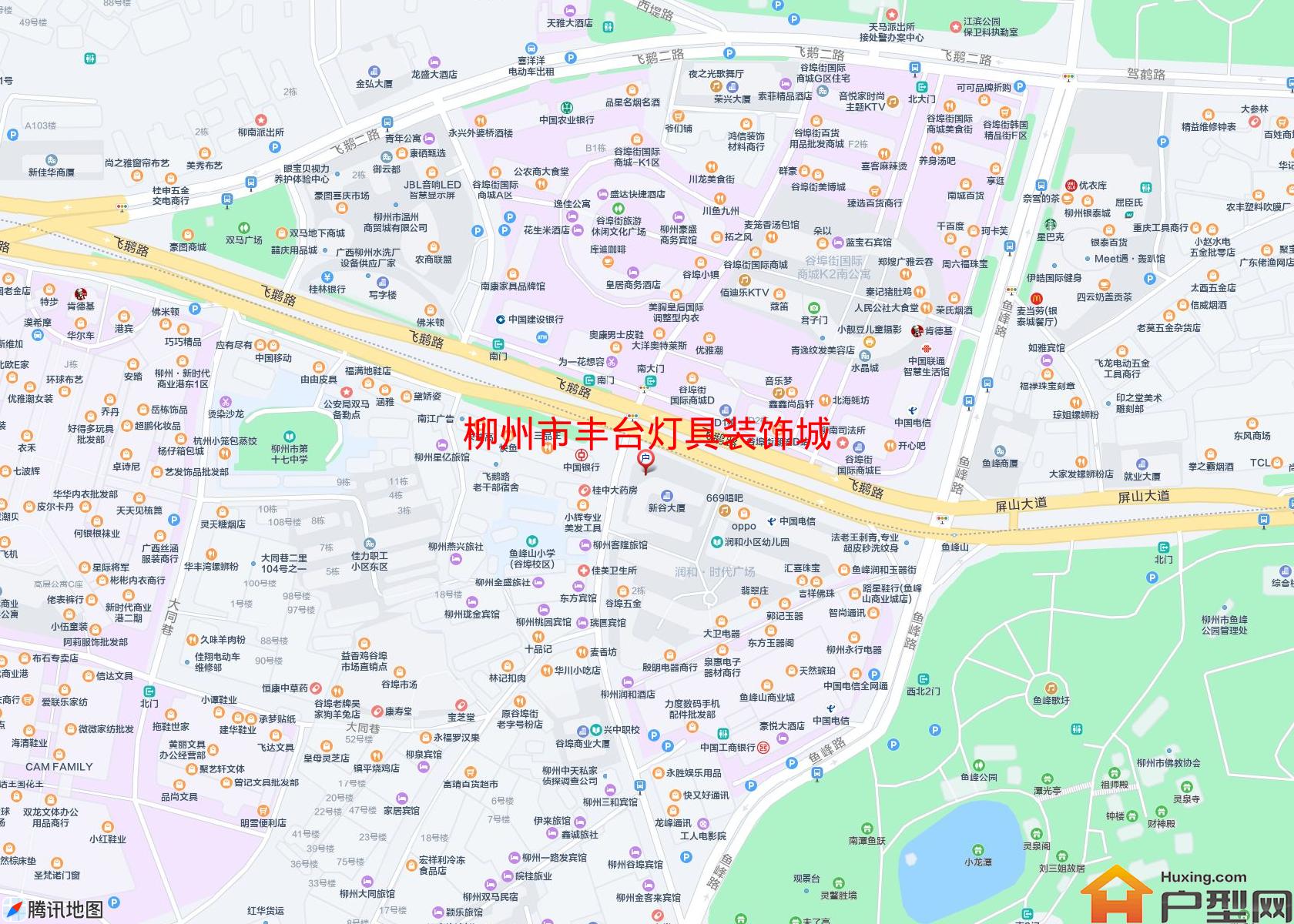 丰台灯具装饰城小区 - 户型网