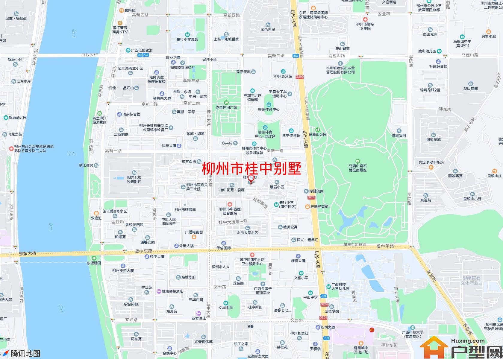 桂中别墅小区 - 户型网