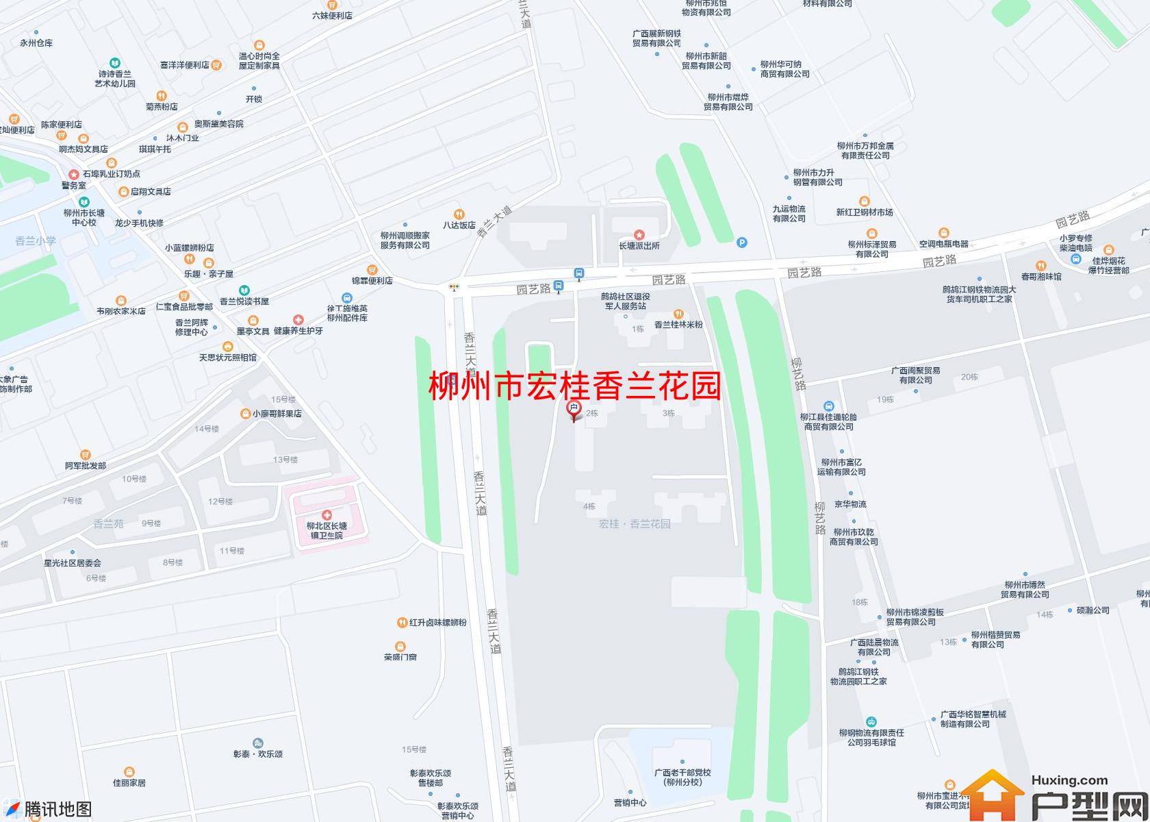 宏桂香兰花园小区 - 户型网